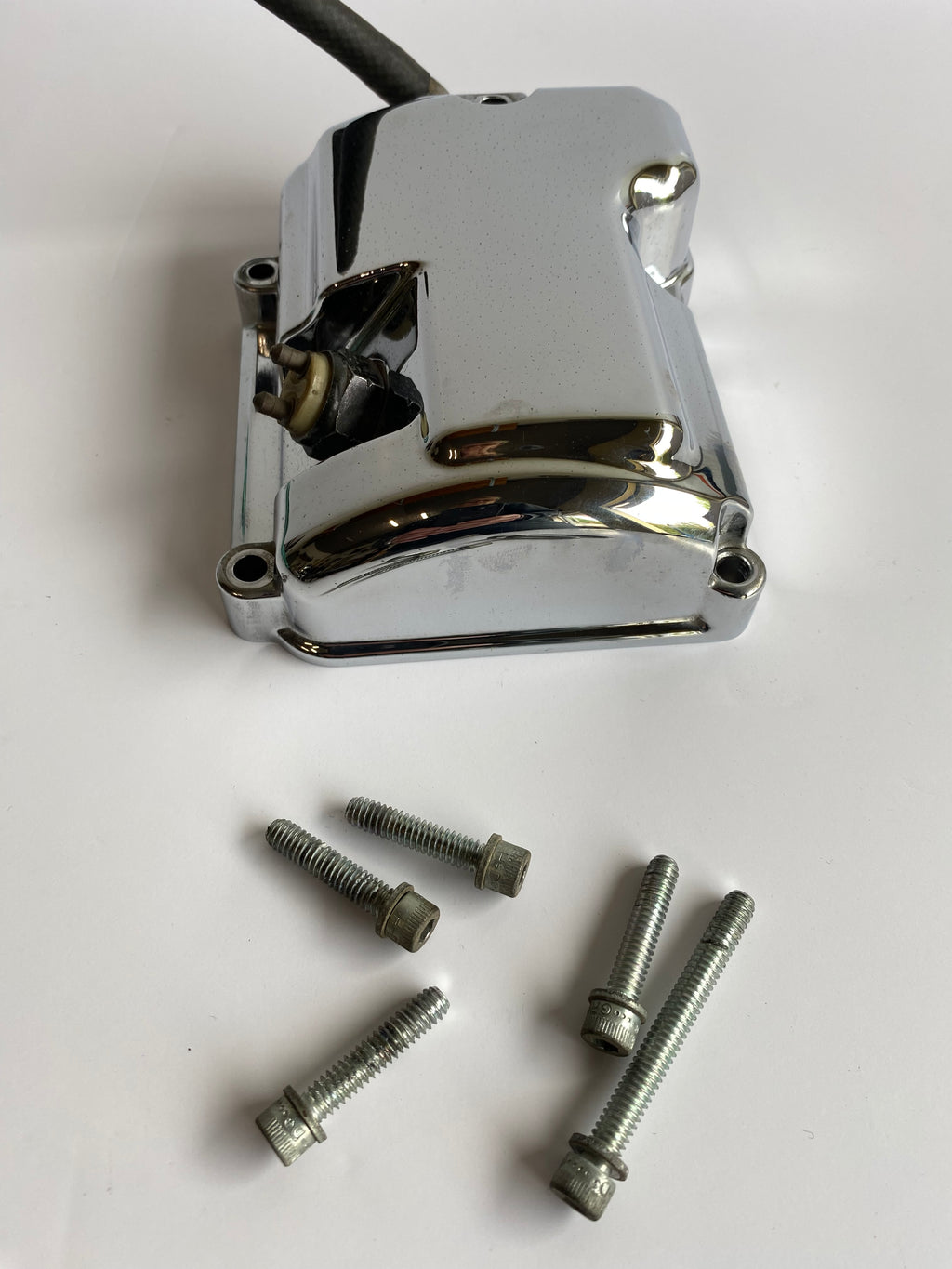 Harley Davidson Chrome 5 Speed ​​Gearbox Cover REF OEM 34541-00