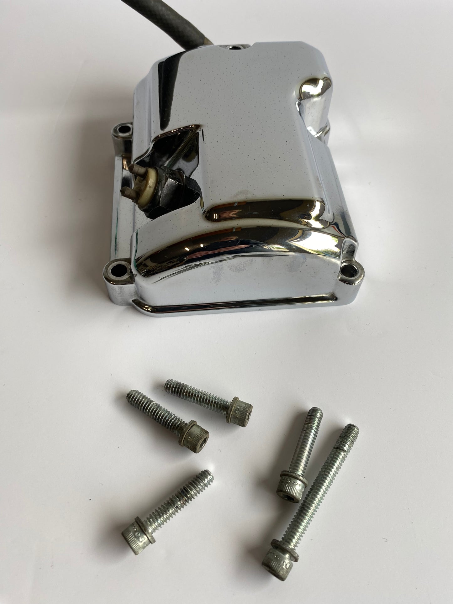 Couvercle boite à 5 vitesses chrome Harley Davidson REF OEM 34541-00