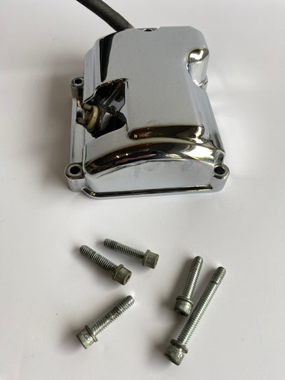 Couvercle boite à 5 vitesses chrome Harley Davidson REF OEM 34541-00