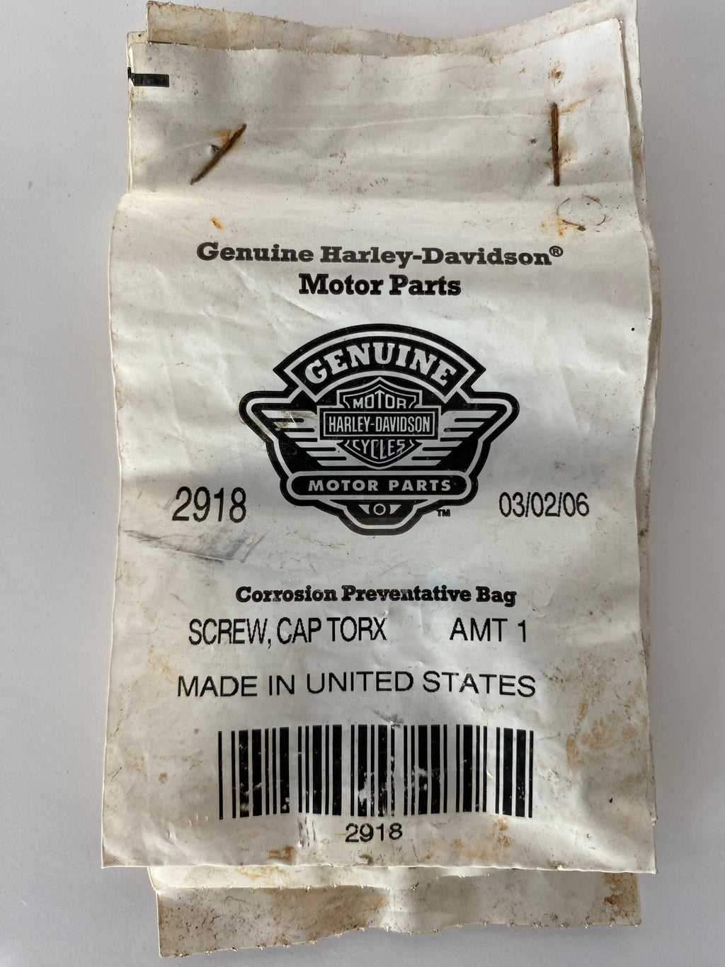 Vis 10-24 X 1-1/4 stator Harley Davidson REF OEM 2918