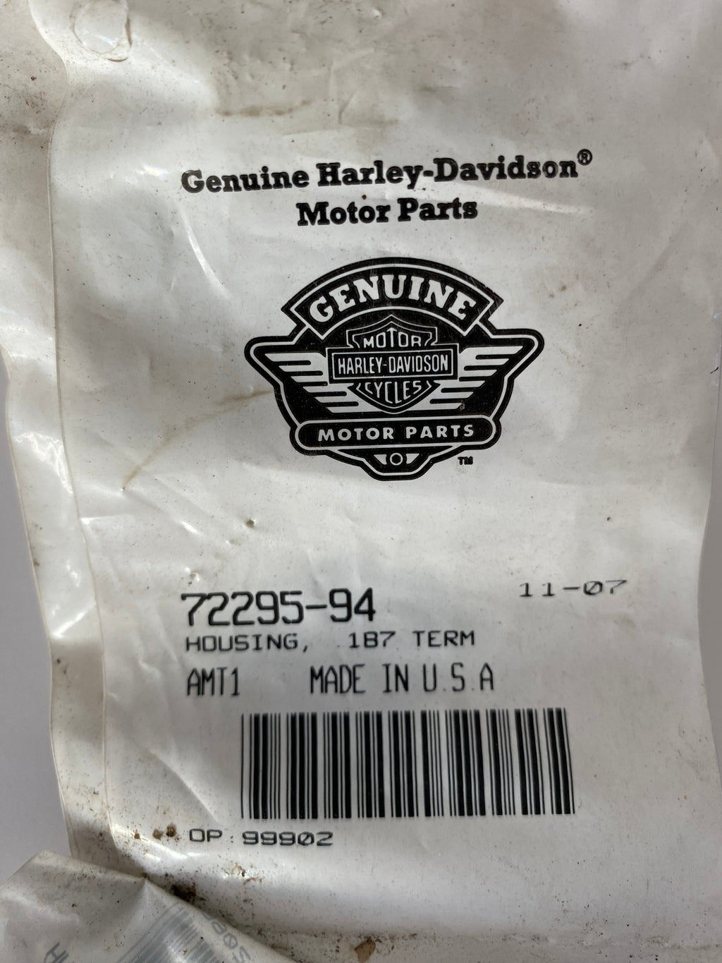 Housse cosse démarreur Harley Davidson REF OEM 72295-94