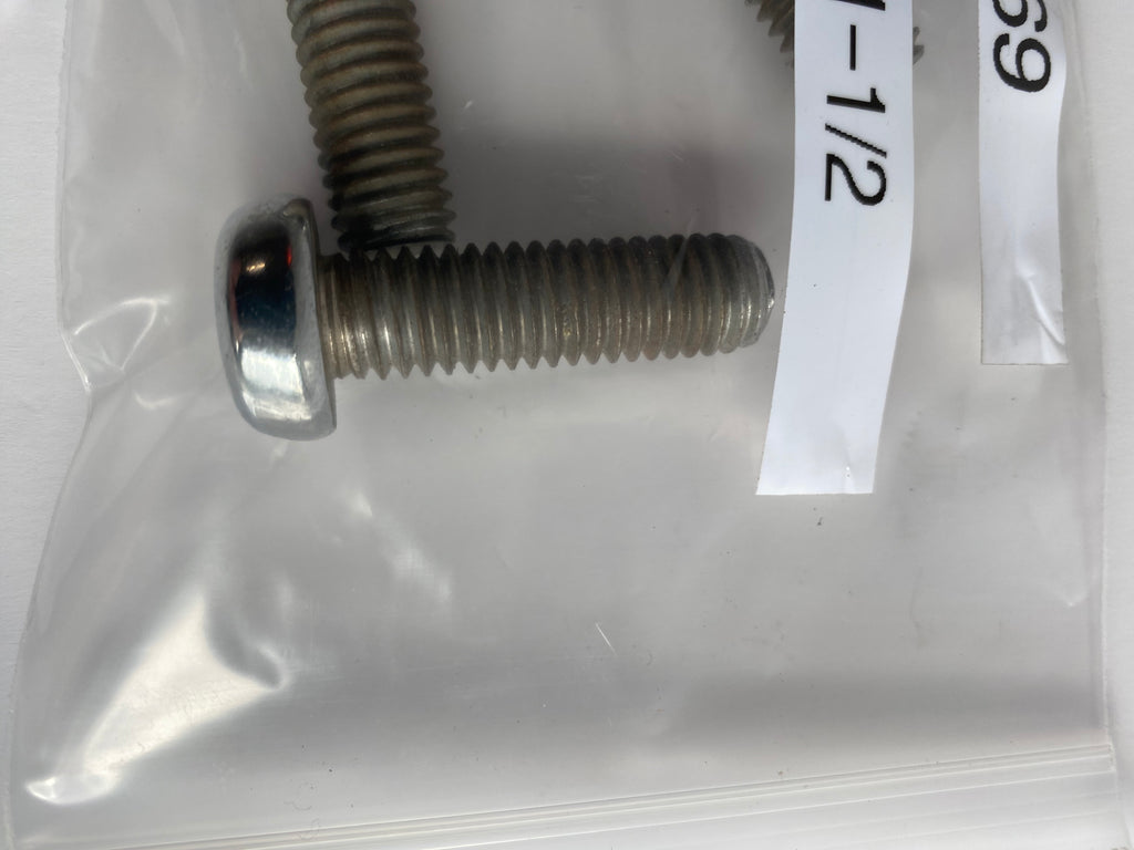 Kit de 6 vis couronne secondaire 7/16-14 x 1-1/2 Harley Davidson REF OEM 3769