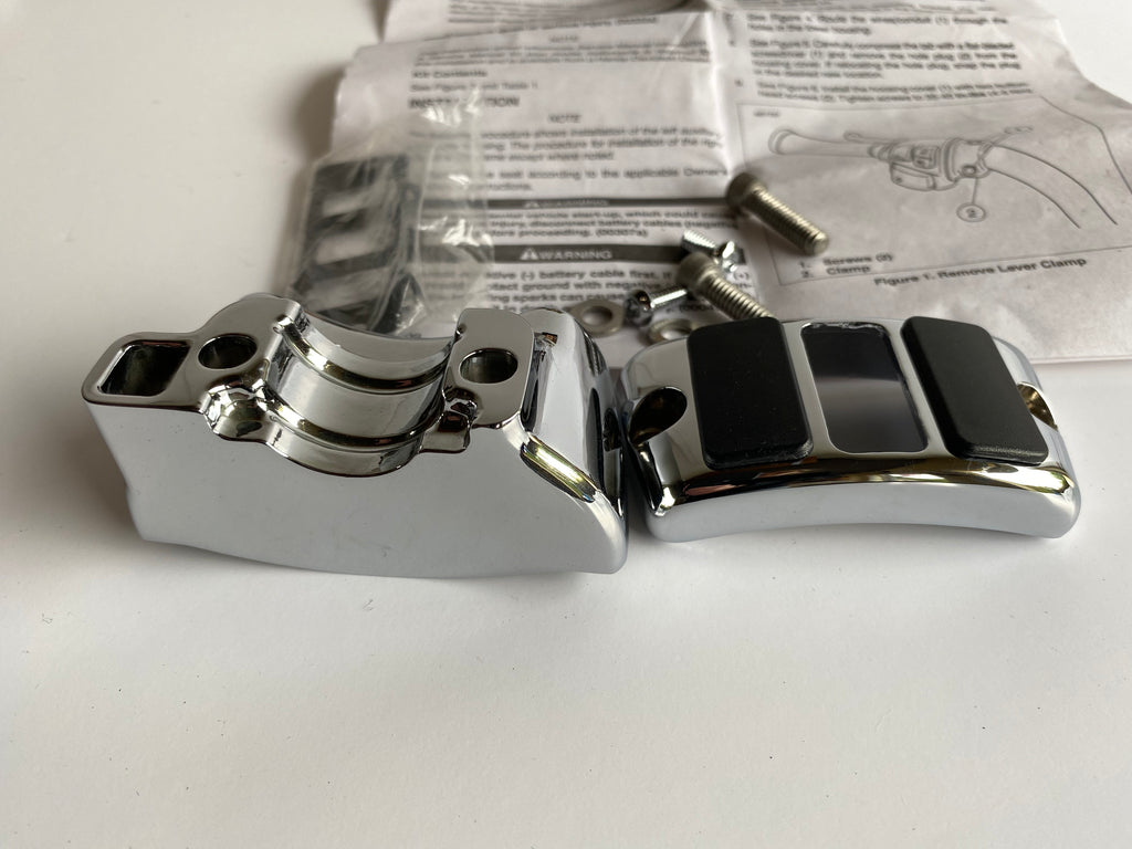 Harley Davidson linke Chrom-Zusatztastenbox REF 70213-02C