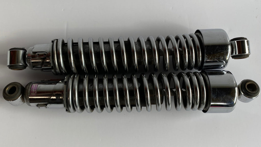 Jeu d'amortisseurs chromés Sportster Harley Davidson REF OEM 54566-97