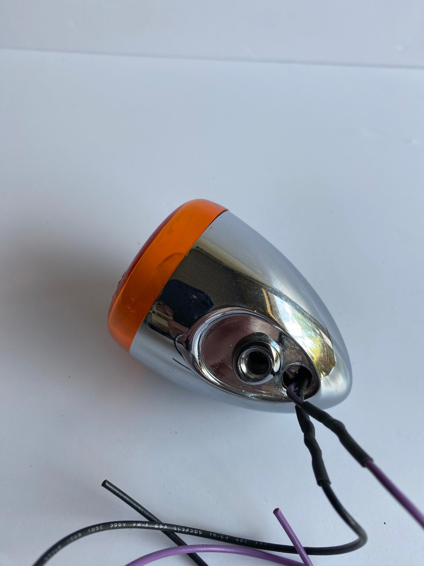 Clignotant chromé bullet Harley Davidson REF OEM : 68978-00