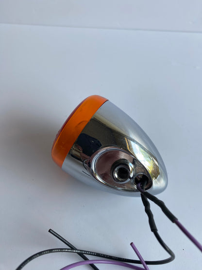 Clignotant chromé bullet Harley Davidson REF OEM : 68978-00