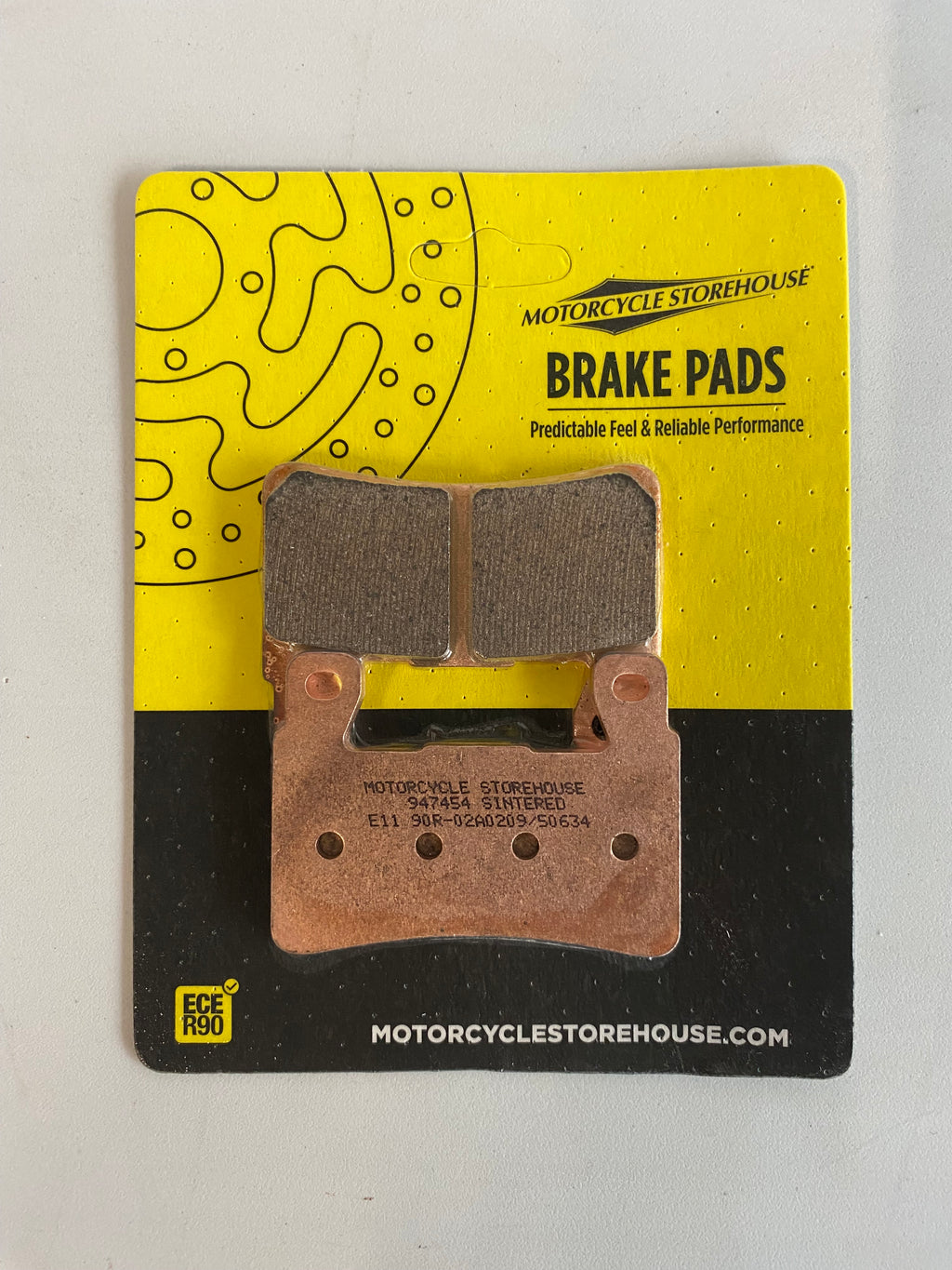 Jeu de plaquettes de frein avant Harley Davidson REF MCS 947454