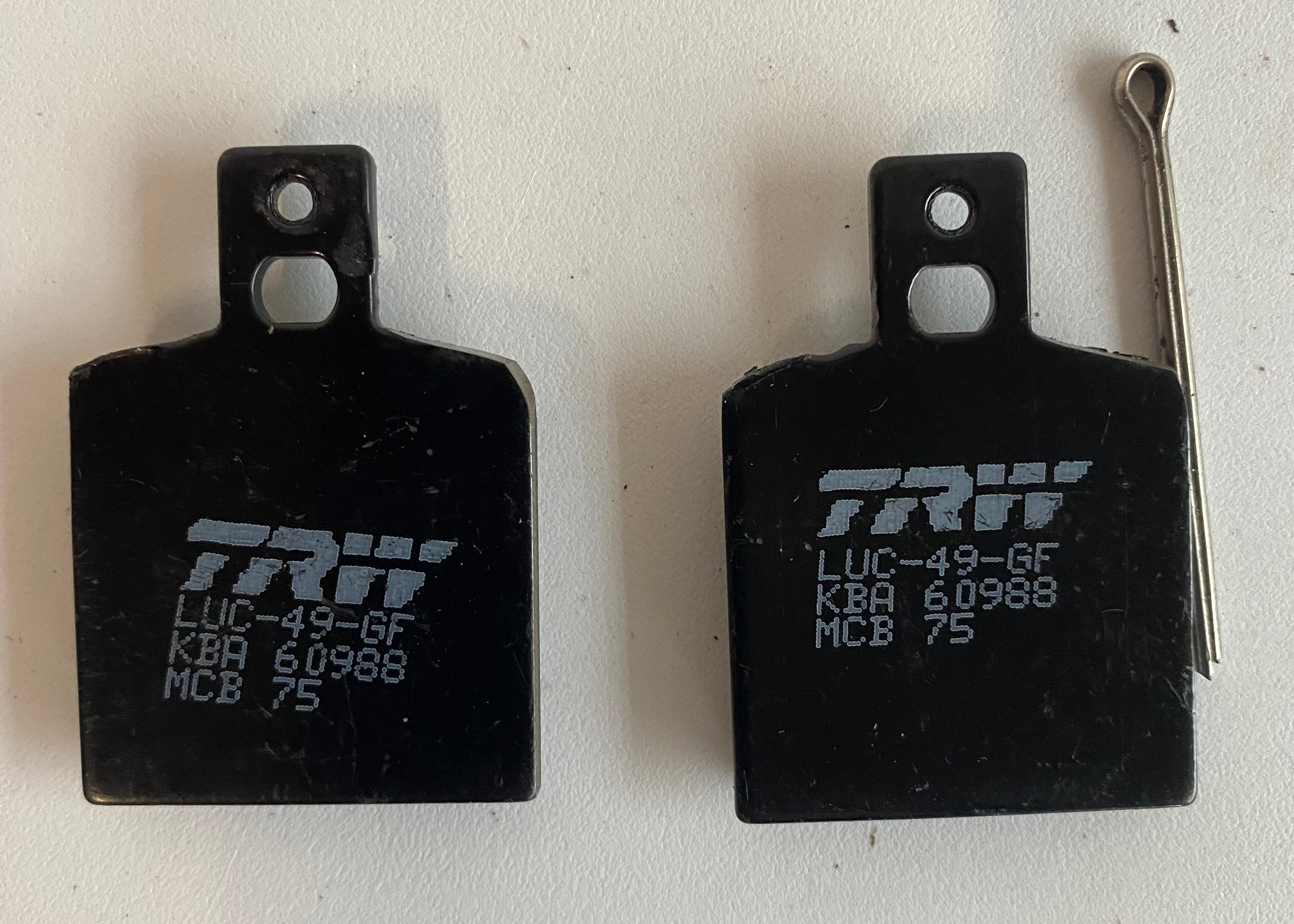 Jeu de plaquettes de frein ISR TRW Harley Davidson REF 97-007-OB