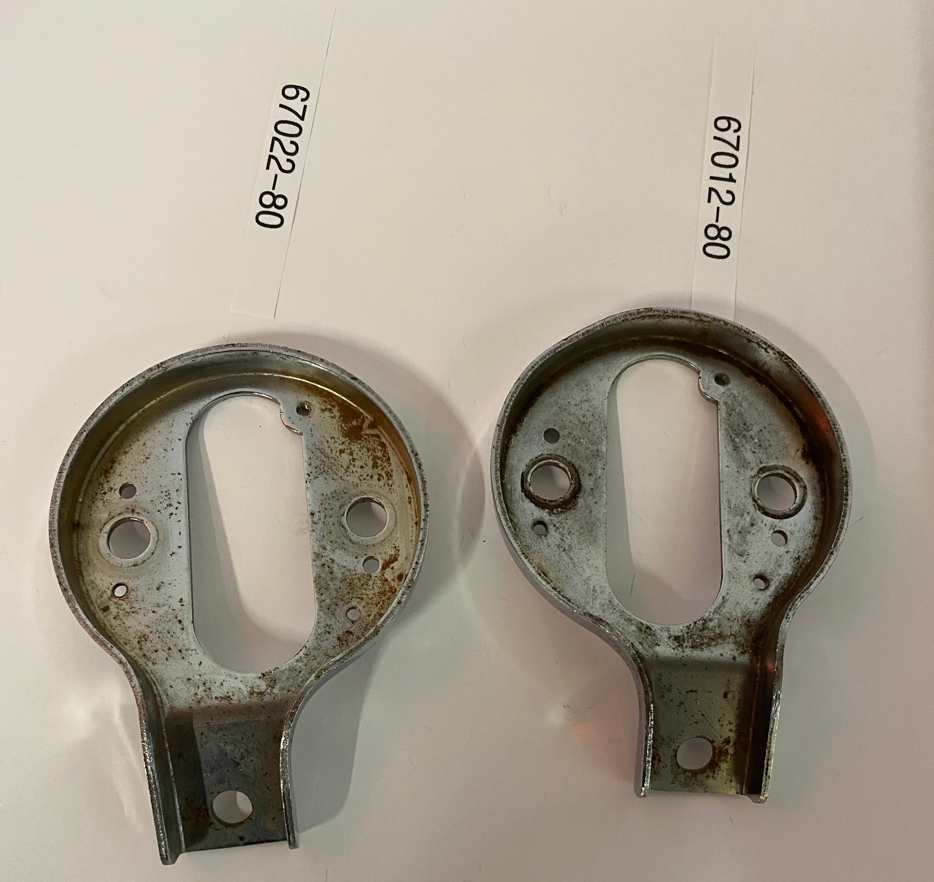 Kit 2 supports compteur & compte-tours Harley Davidson Sportster REF 67012-80 & 67022-80