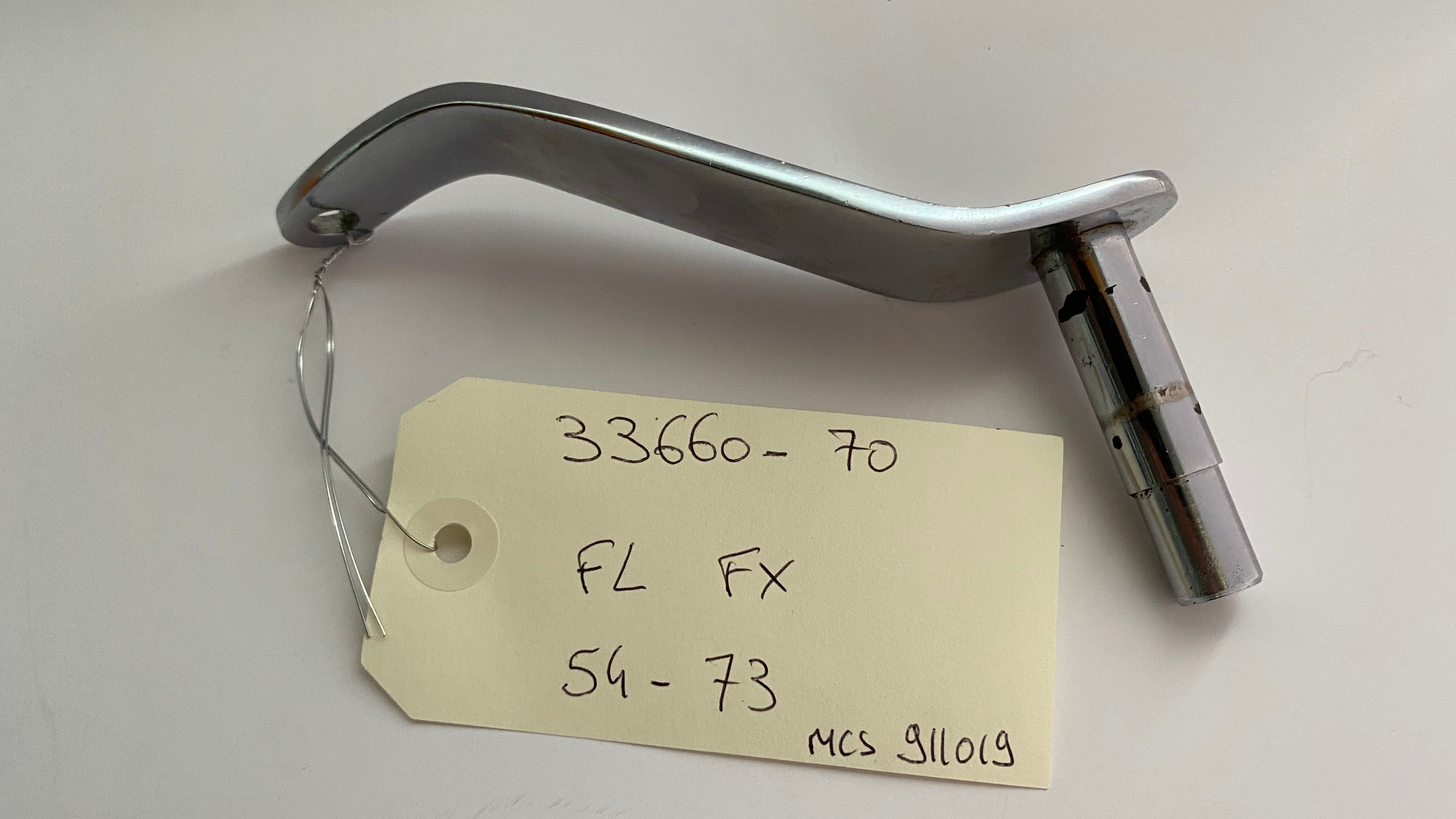 Levier de vitesses intérieur chromé Shovelhead Harley Davidson REF 33660-70