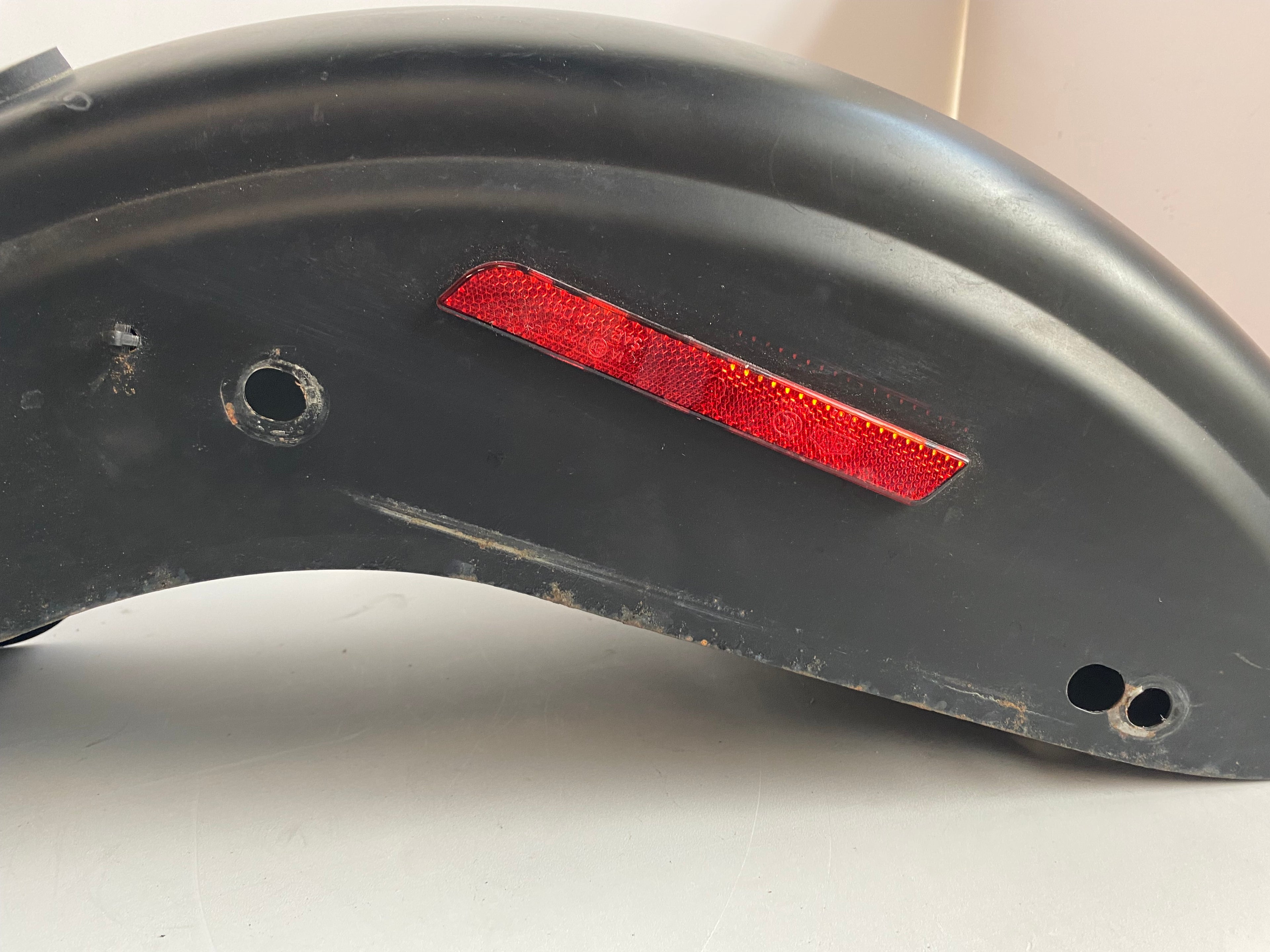 Garde boue arrière Dyna Street Bob noir mat Harley Davidson REF OEM 59500253BYM