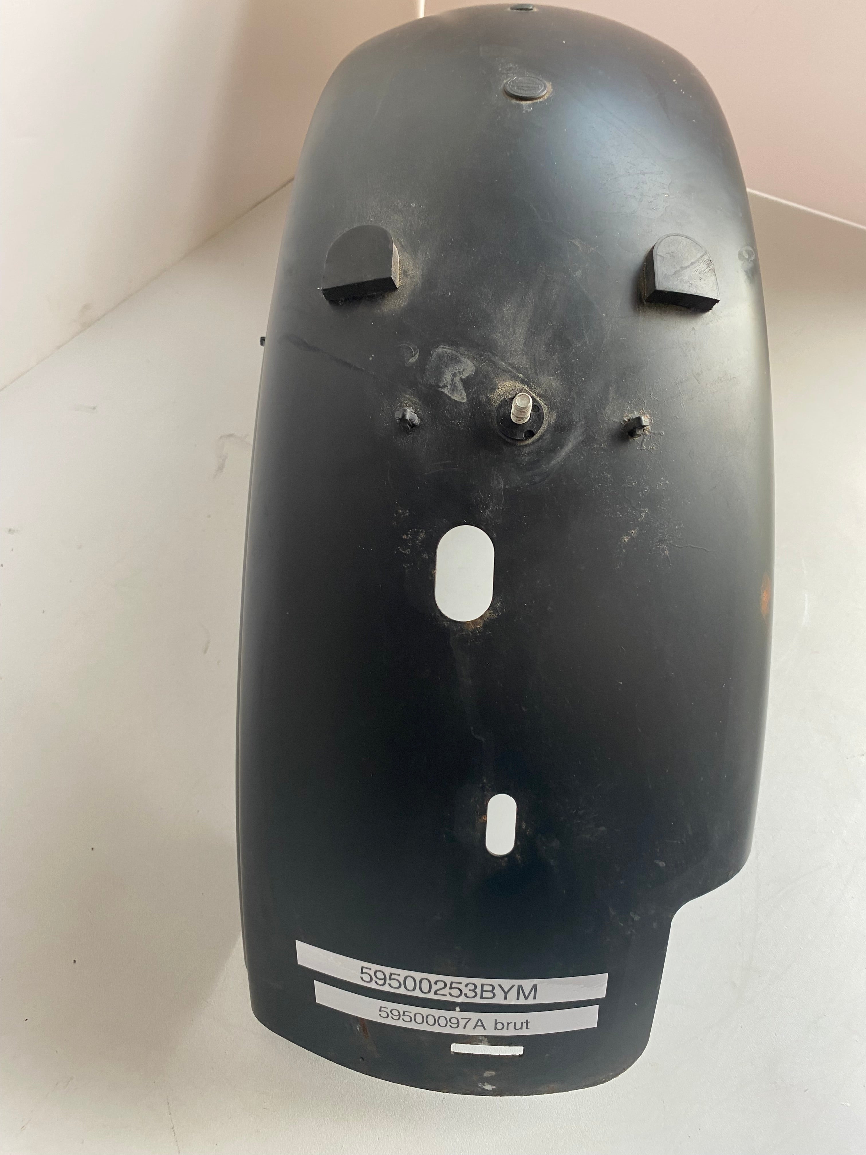 Garde boue arrière Dyna Street Bob noir mat Harley Davidson REF OEM 59500253BYM