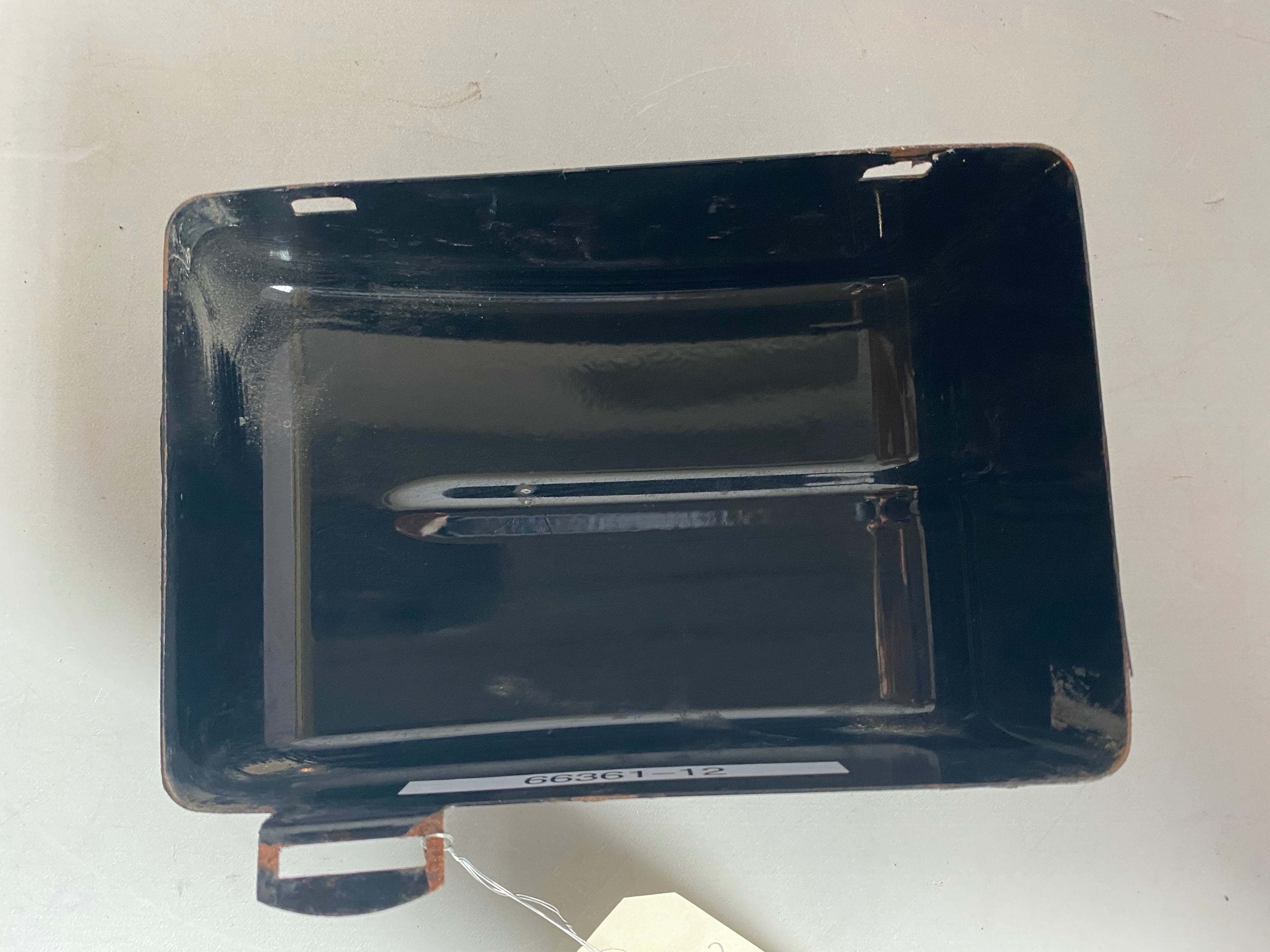 Harley Davidson Black Left Side Cover OEM REF: 66361-12