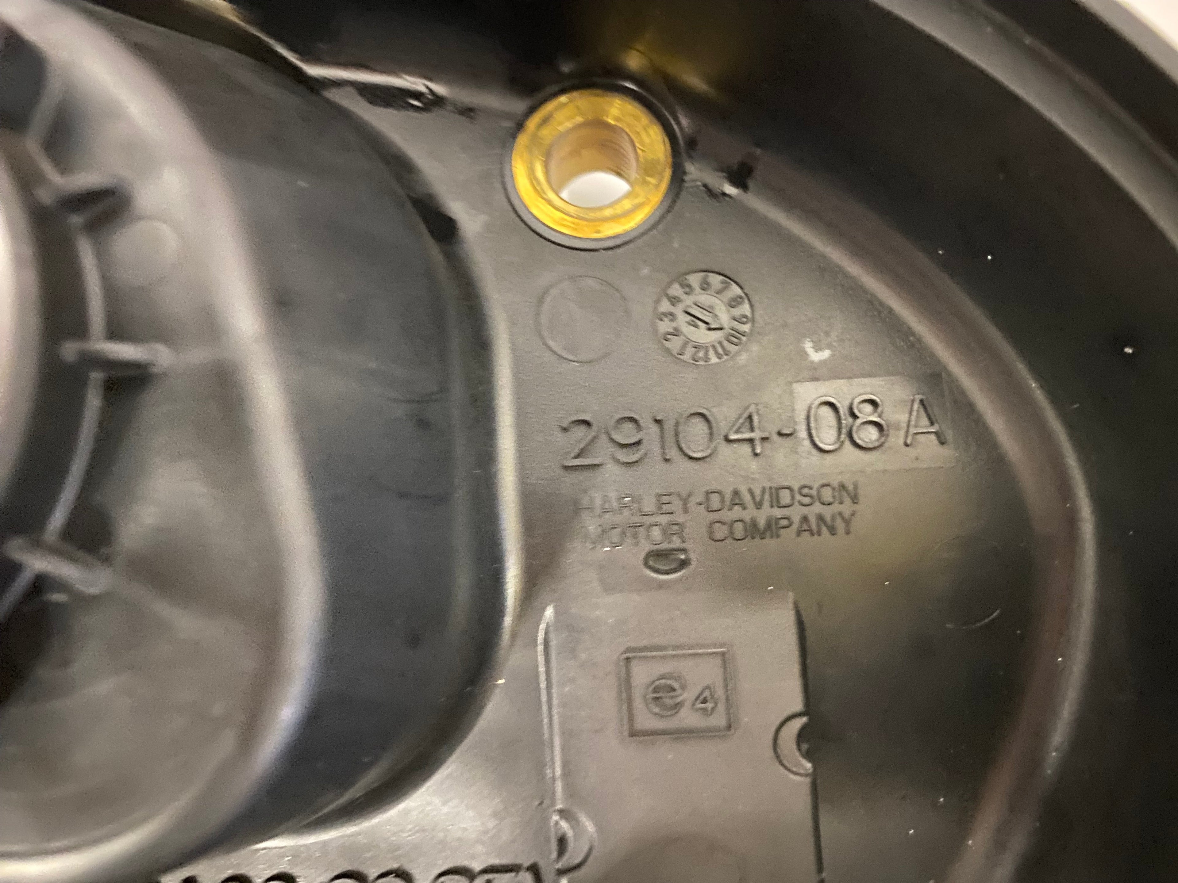 Support de filtre à air Softail Harley Davidson REF OEM 29104-08A