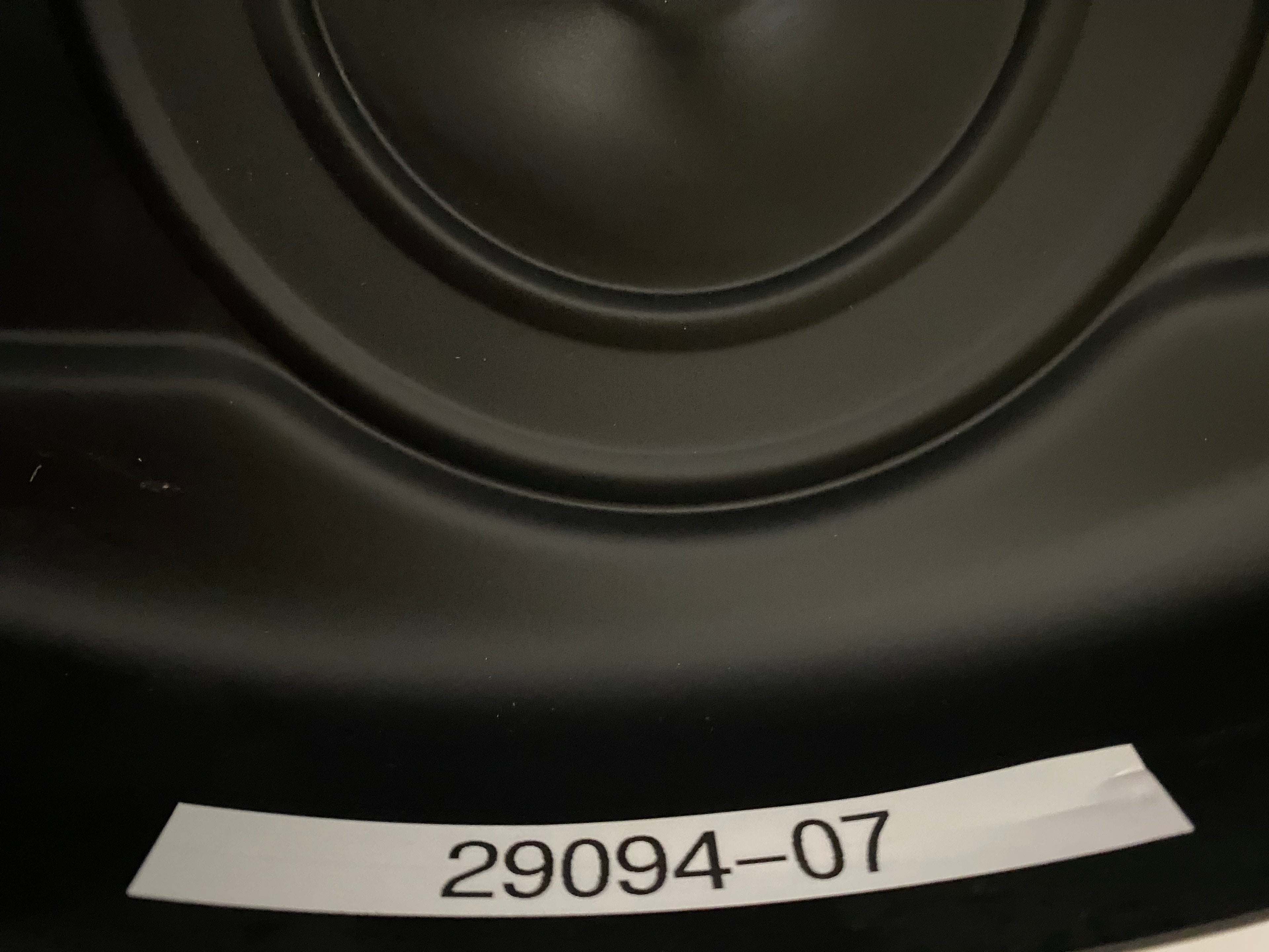 Couvercle de filtre à air noir Fat Boy 96ci  Harley Davidson REF OEM 29094-07