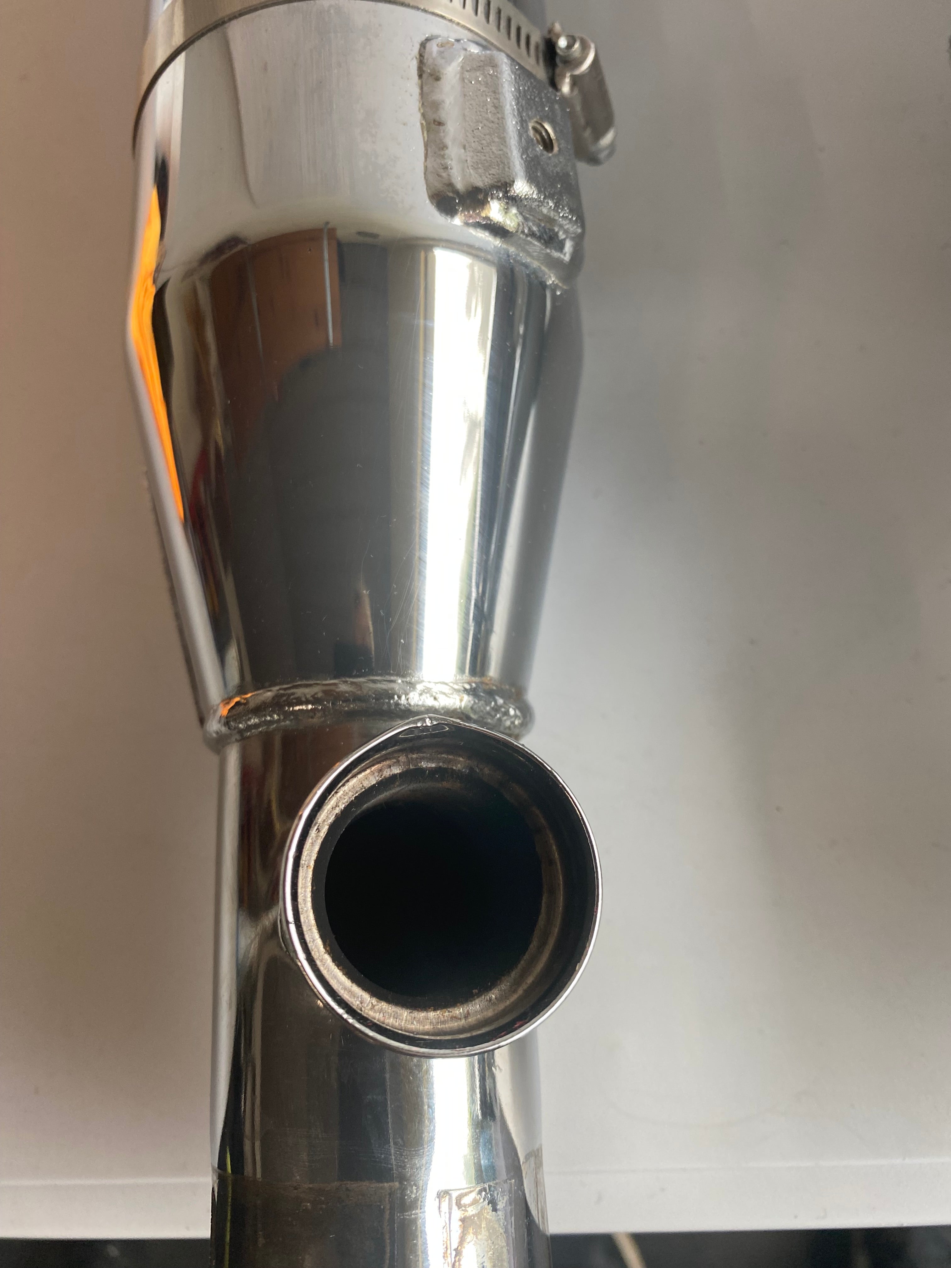 Jeu de silencieux chromé Softail Harley Davidson REF OEM 65682-04