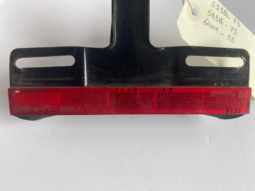 Support de plaque immatriculation Harley Davidson REF 59984-73