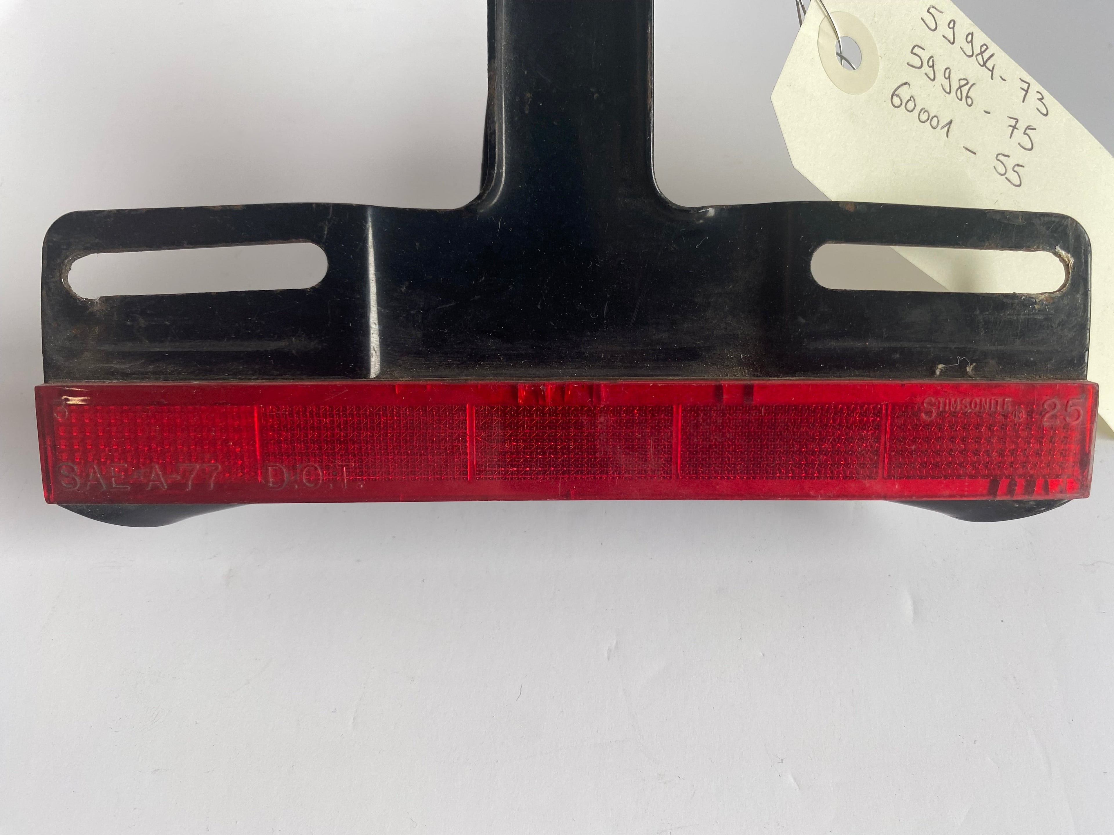 Support de plaque immatriculation Harley Davidson REF 59984-73