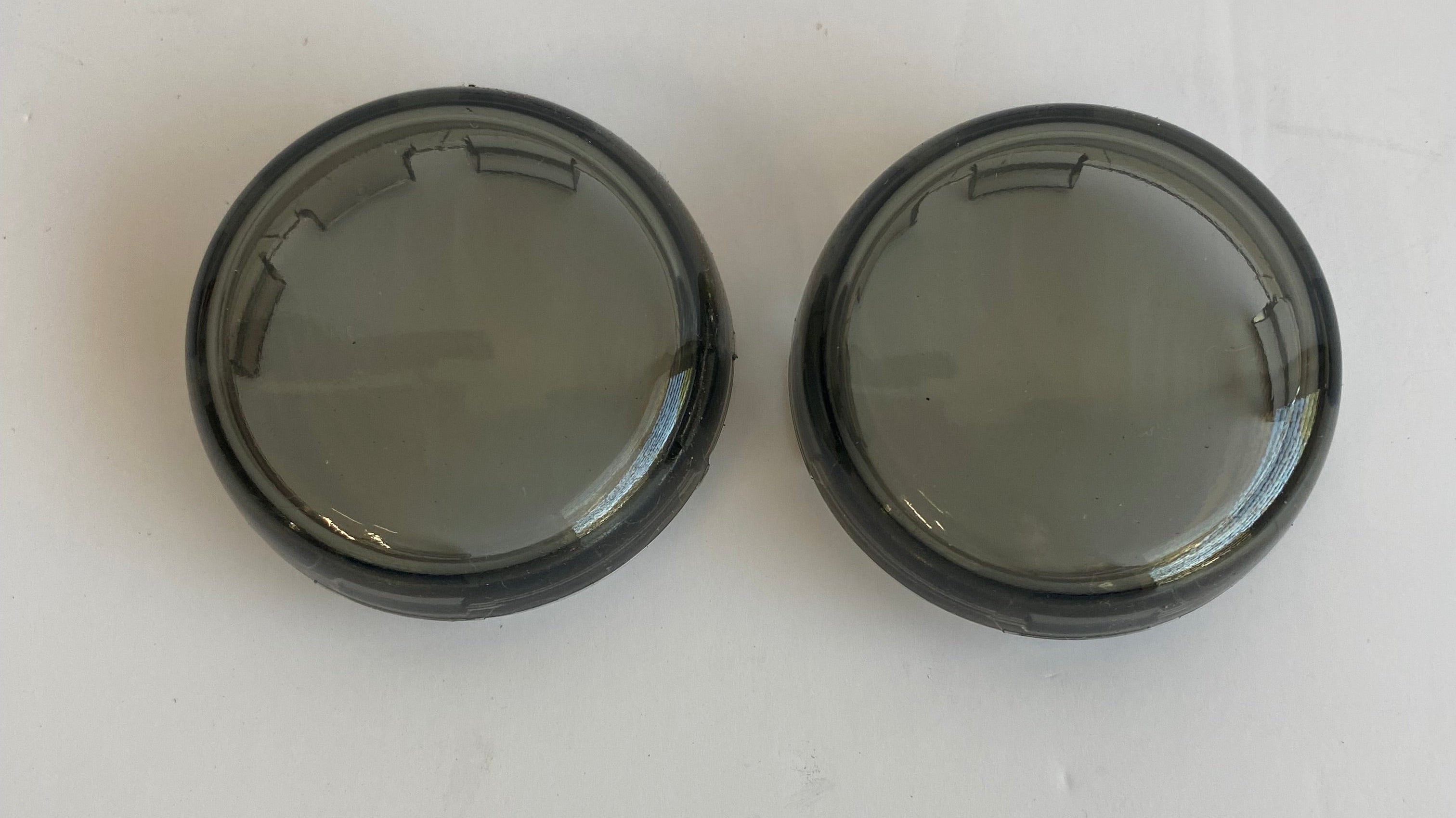 Jeu de cabochons fumés de clignotants Harley Davidson REF 69304-02