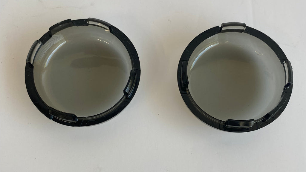 Jeu de cabochons fumés de clignotants Harley Davidson REF 69304-02