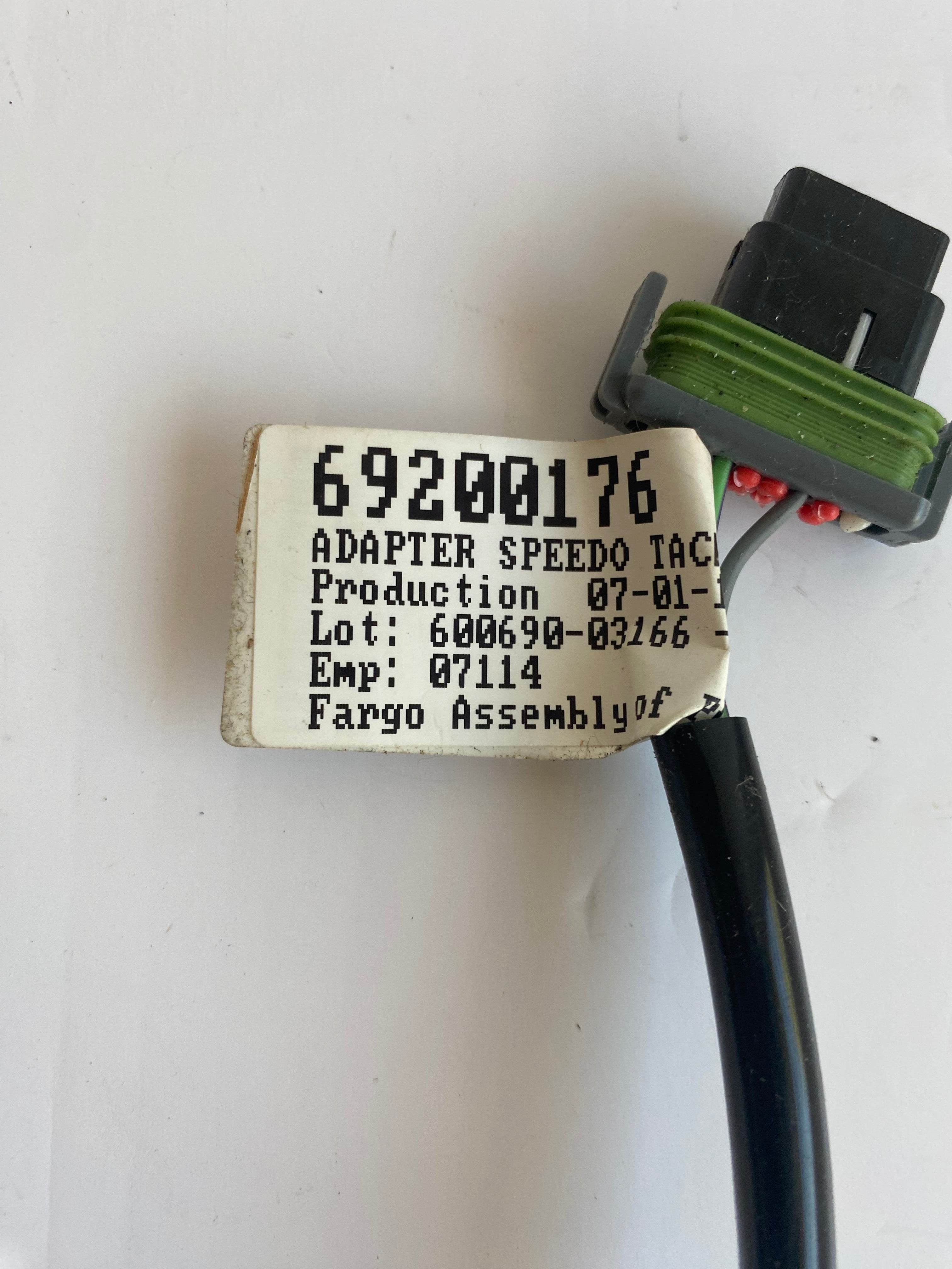 Faisceau électrique pour reprogrammer un compteur Harley Davidson REF OEM 692000176