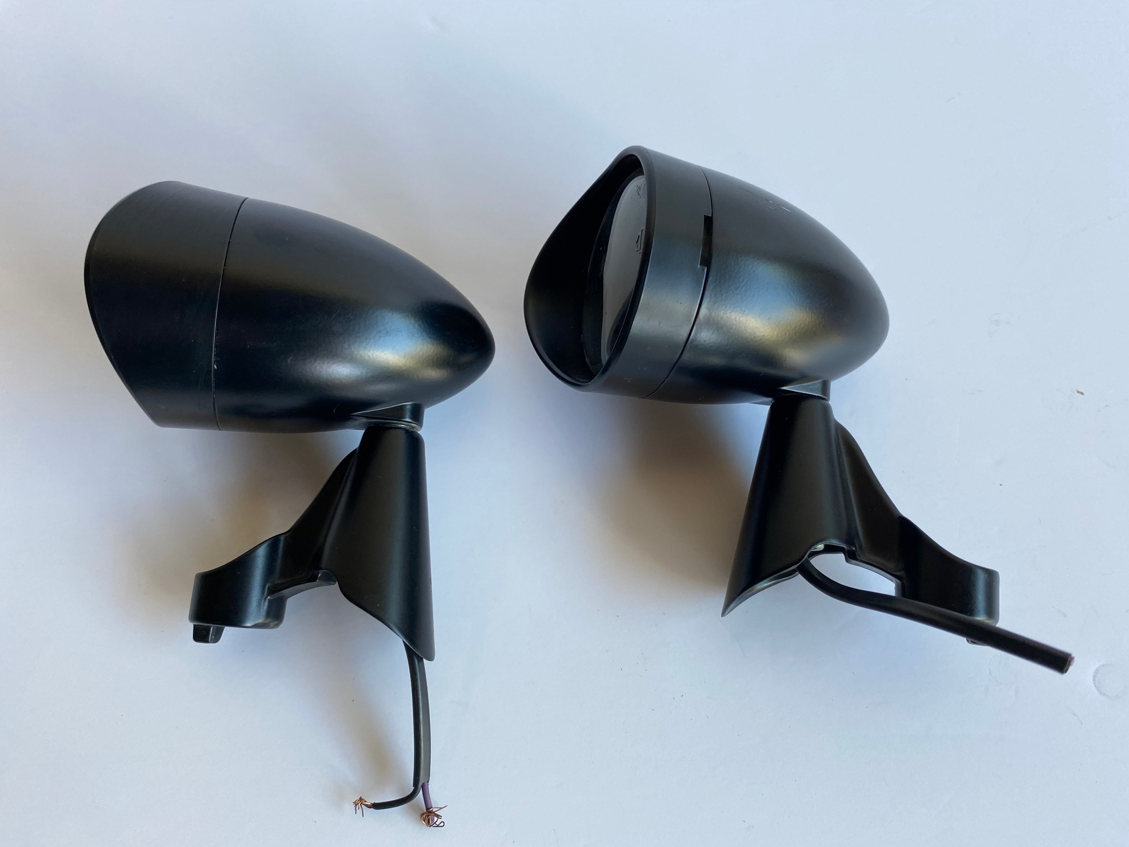 Jeu de clignotants avants noir cabochon visière fumés Forty Eight Harley Davidson REF OEM 67800562