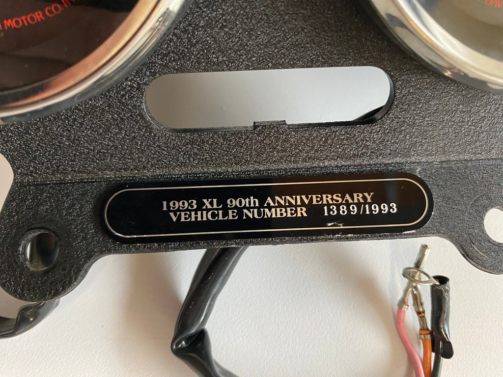 Compteur et compte tours Sportster anniversaire 90 ans Harley Davidson REF OEM 67099-92