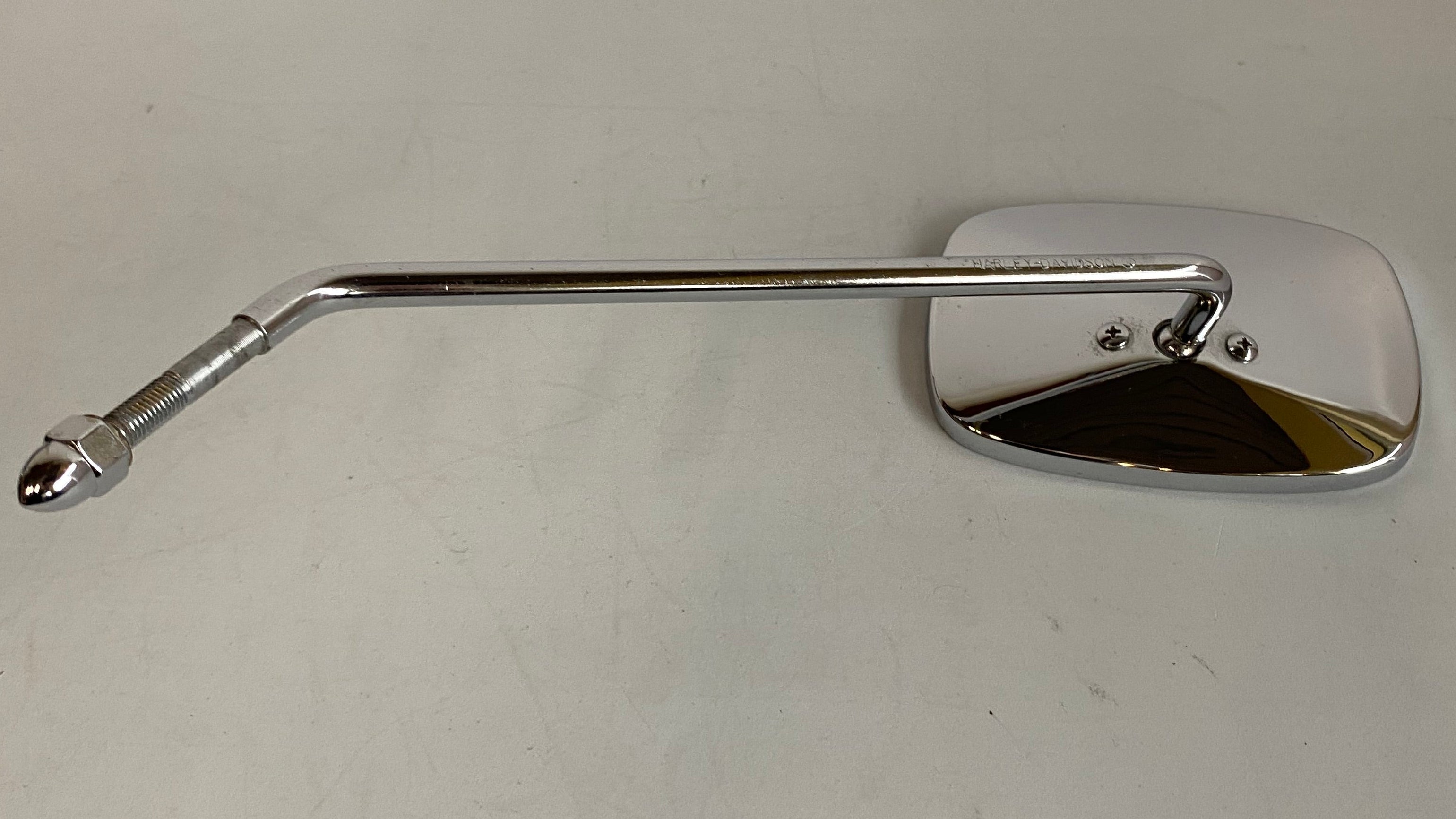Rétroviseur gauche chromé branche longue Harley Davidson REF OEM 91910-90A