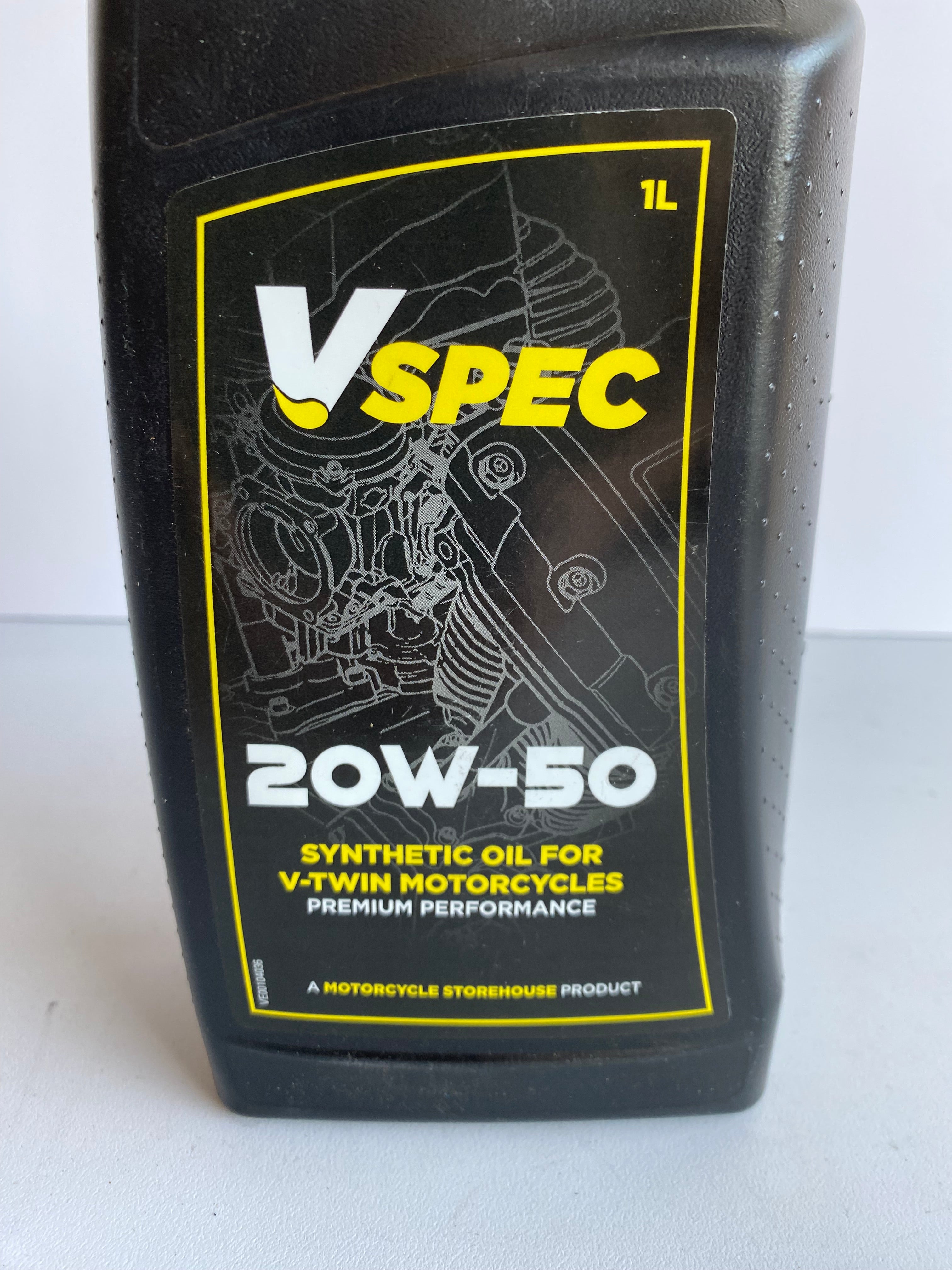 Huile de moteur synthèse 20w50 Harley Davidson REF MCS : 904504