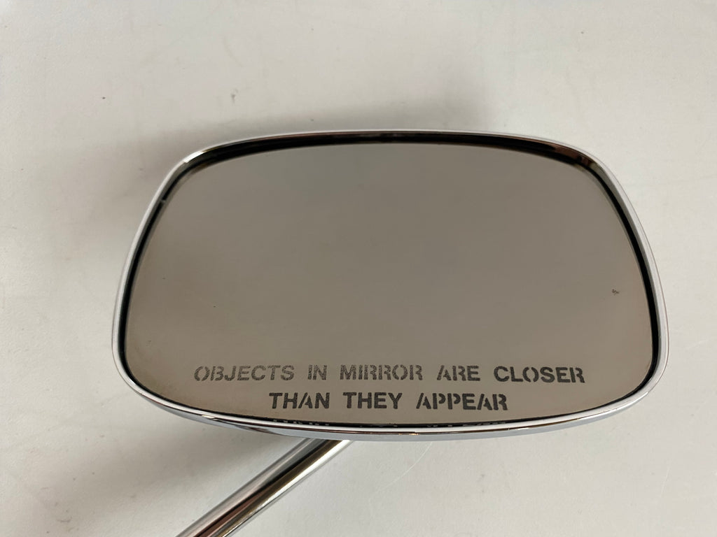 Rétroviseur droit chromé branche courte Harley Davidson REF OEM 91875-82TA