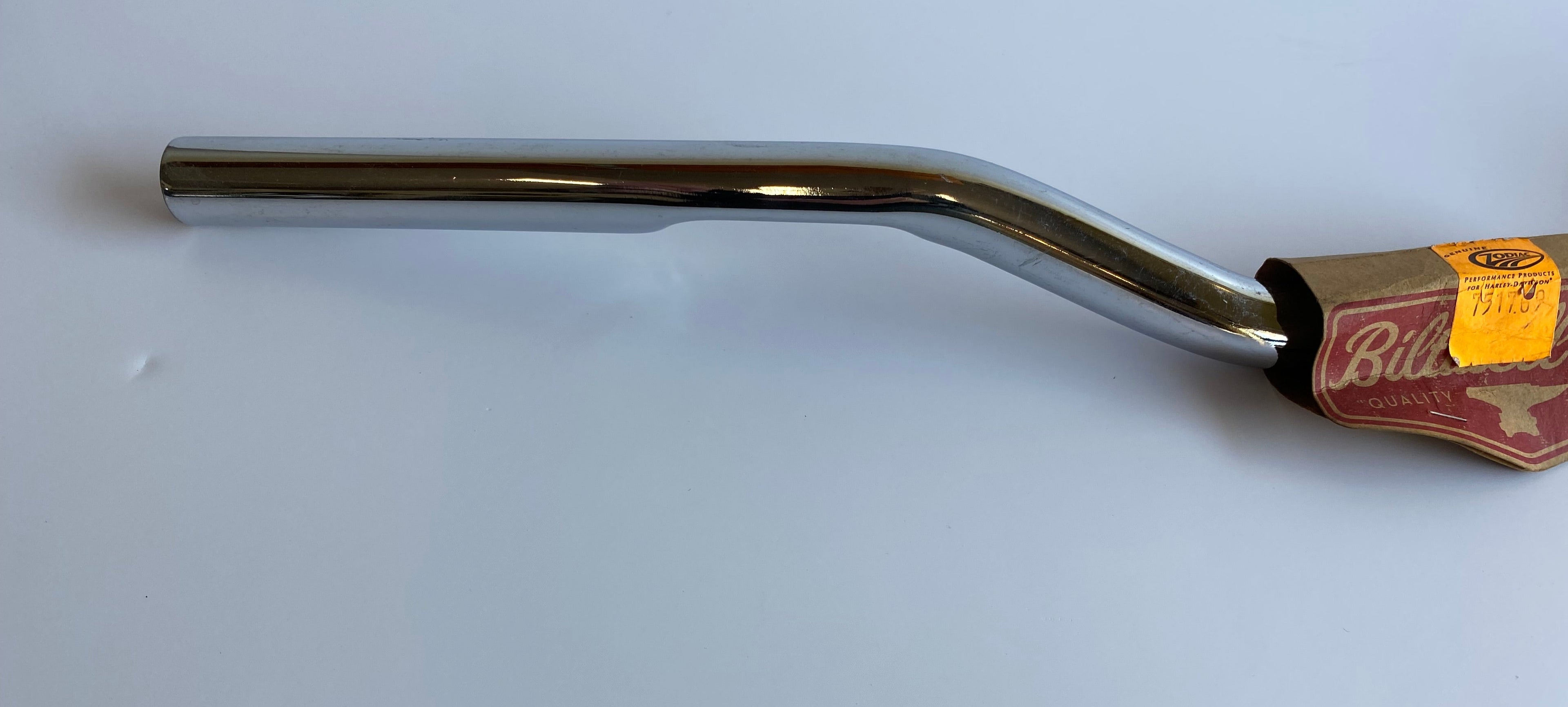 BILTWELL Tracker 1 inch Chrome Handlebar Harley Davidson REF ZODIAC 751769