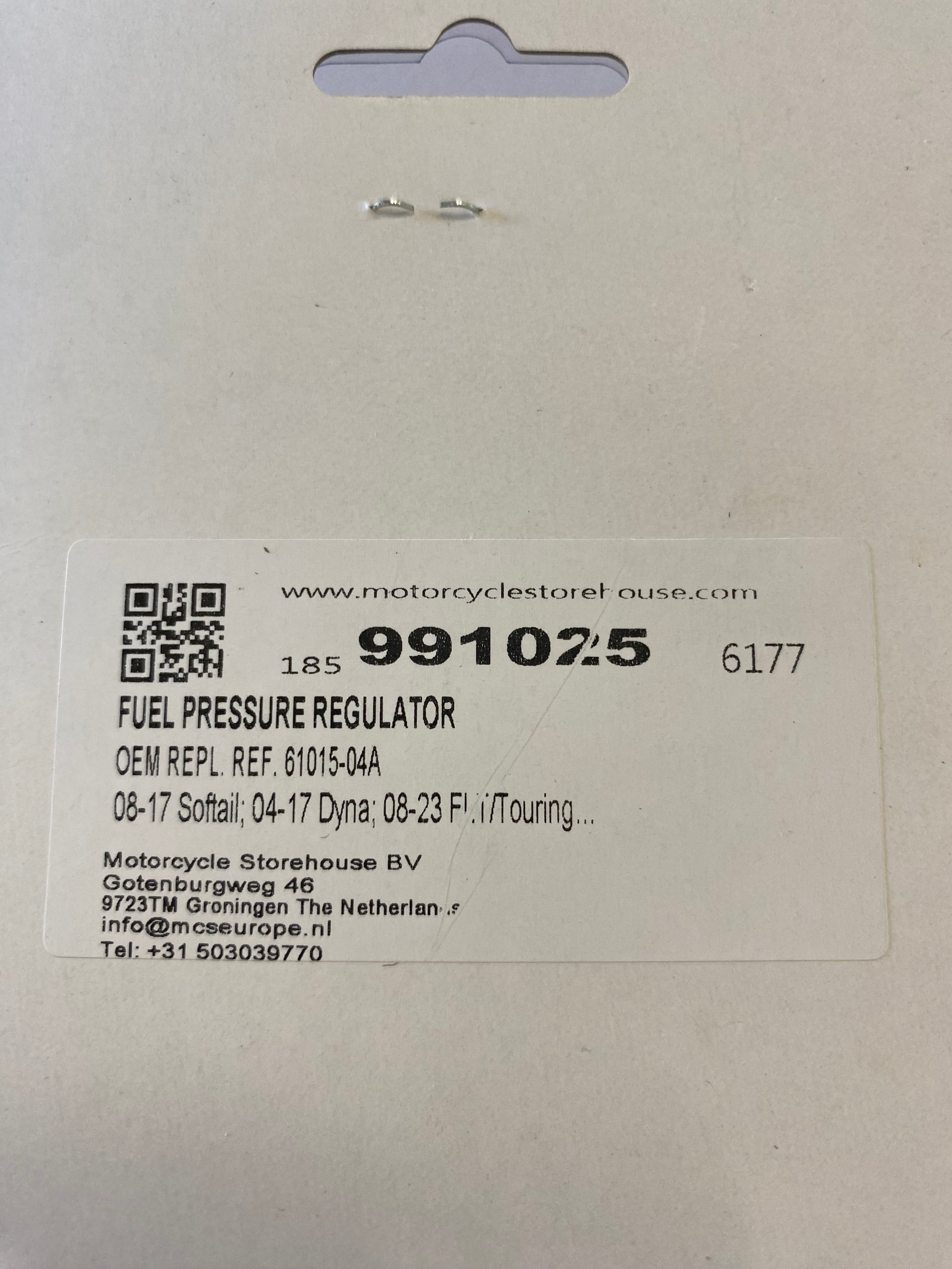 Régulateur de pression d'essence Harley Davidson REF OEM 61015-04A