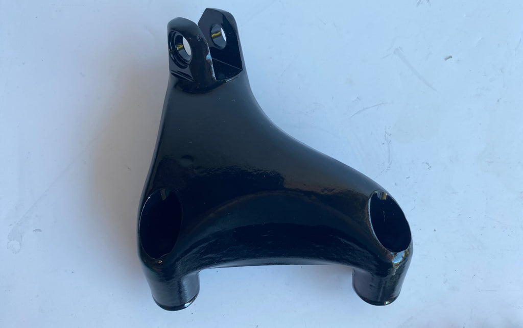 Jeu de supports de cale pieds noirs passager Sportster Harley Davidson REF 50203-04