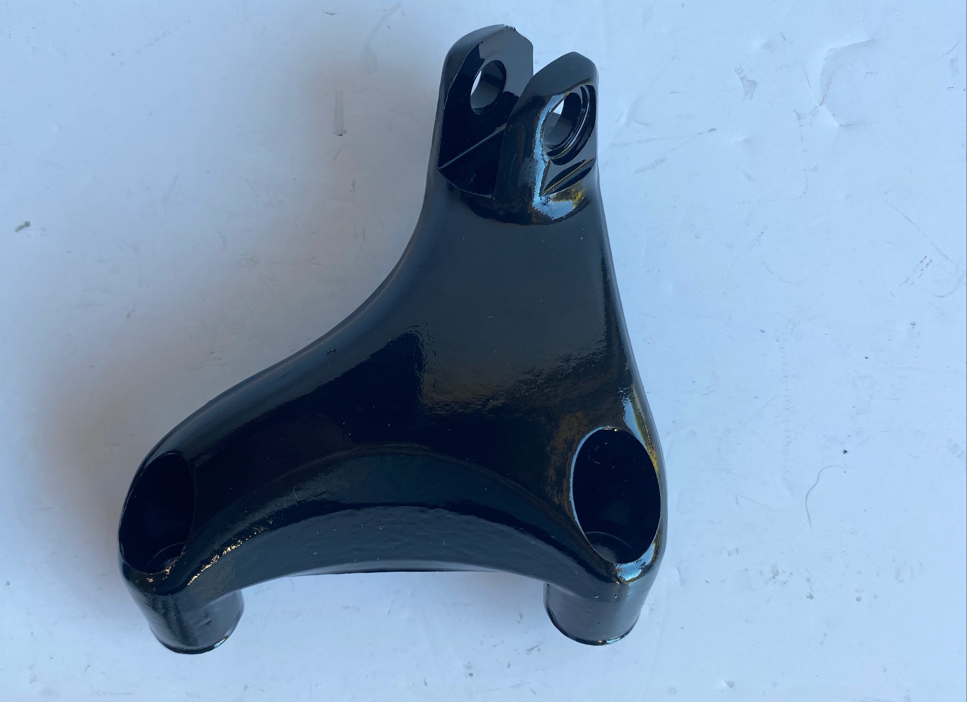 Jeu de supports de cale pieds noirs passager Sportster Harley Davidson REF 50203-04