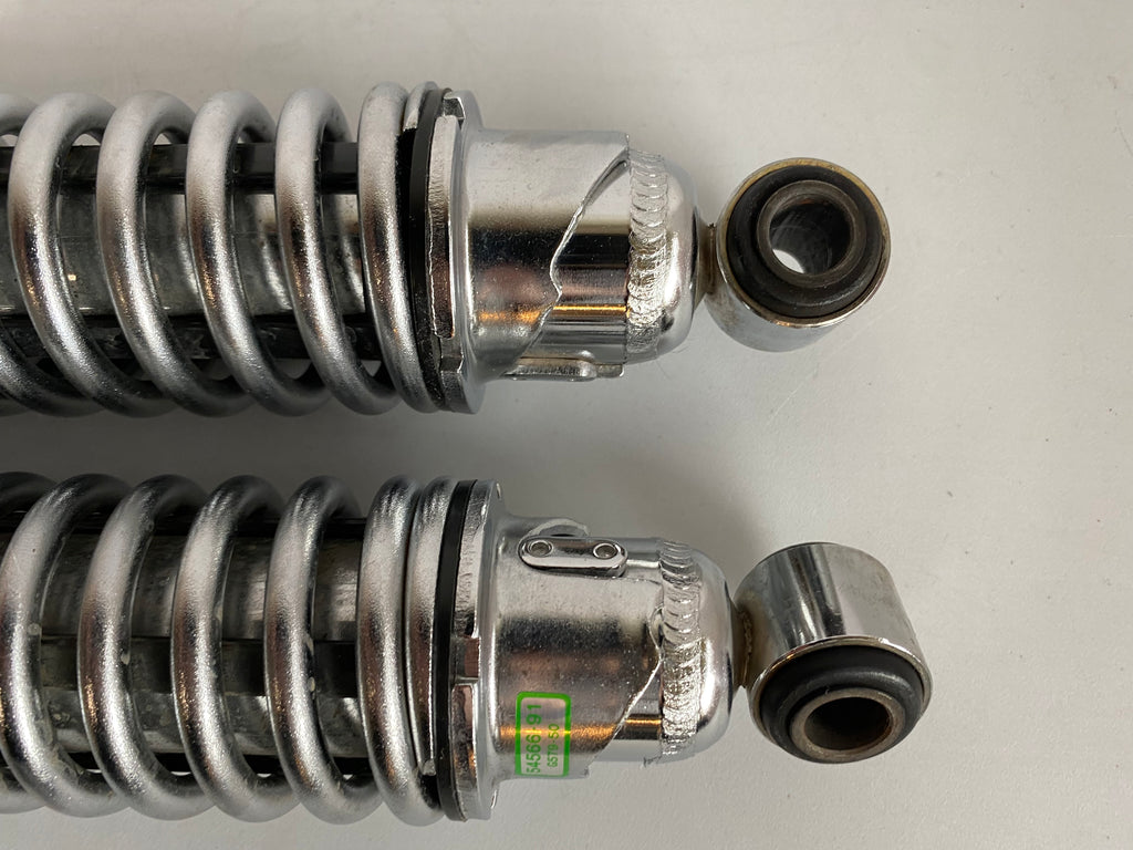 Jeu d'amortisseurs chromés Sportster Harley Davidson REF OEM 54566-91