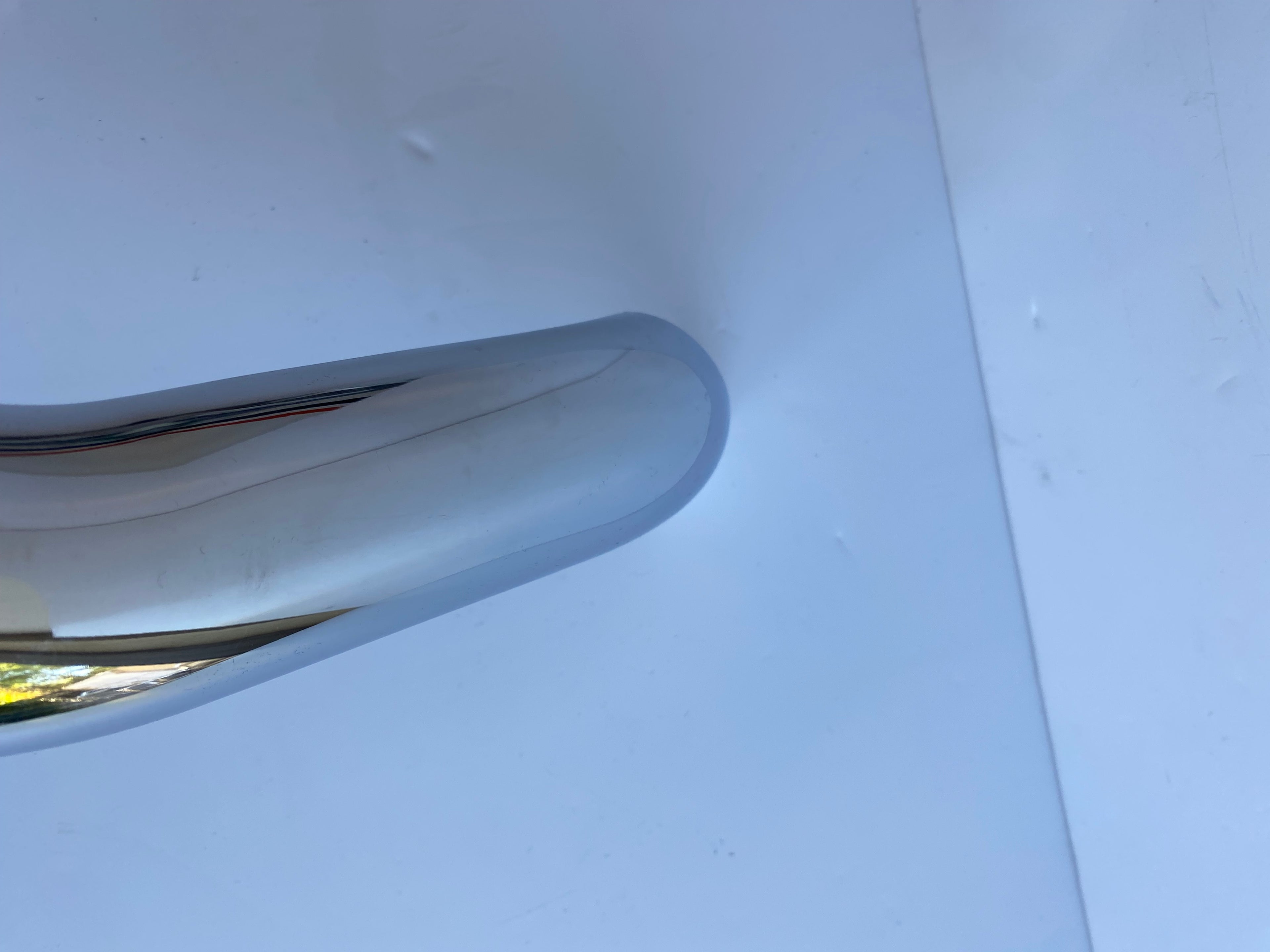 Pare chaleur chromé collecteur avant Sportster Harley Davidson REF OEM 64846-04B