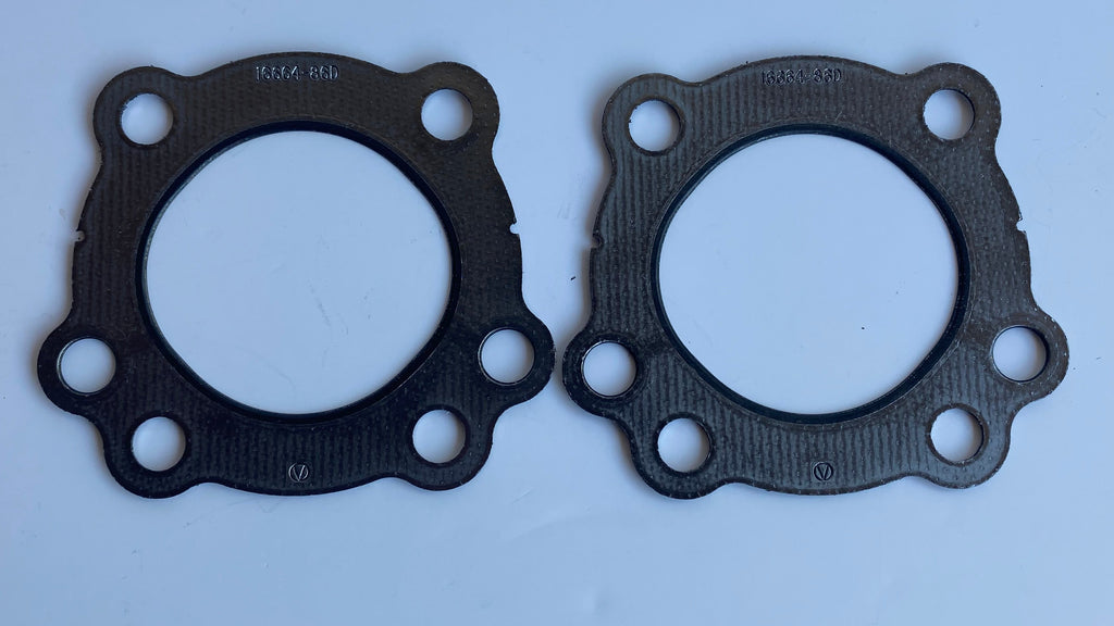 2er-Set Sportster 883 Harley Davidson Zylinderkopfdichtungen OEM-TEILENUMMER 16664-86D