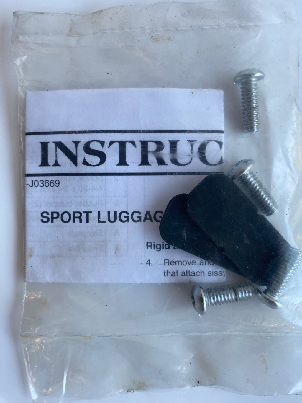 Kit 4 vis Torx sissy bar 1/4-20 x 3/4" Harley Davidson REF OEM 94593-97