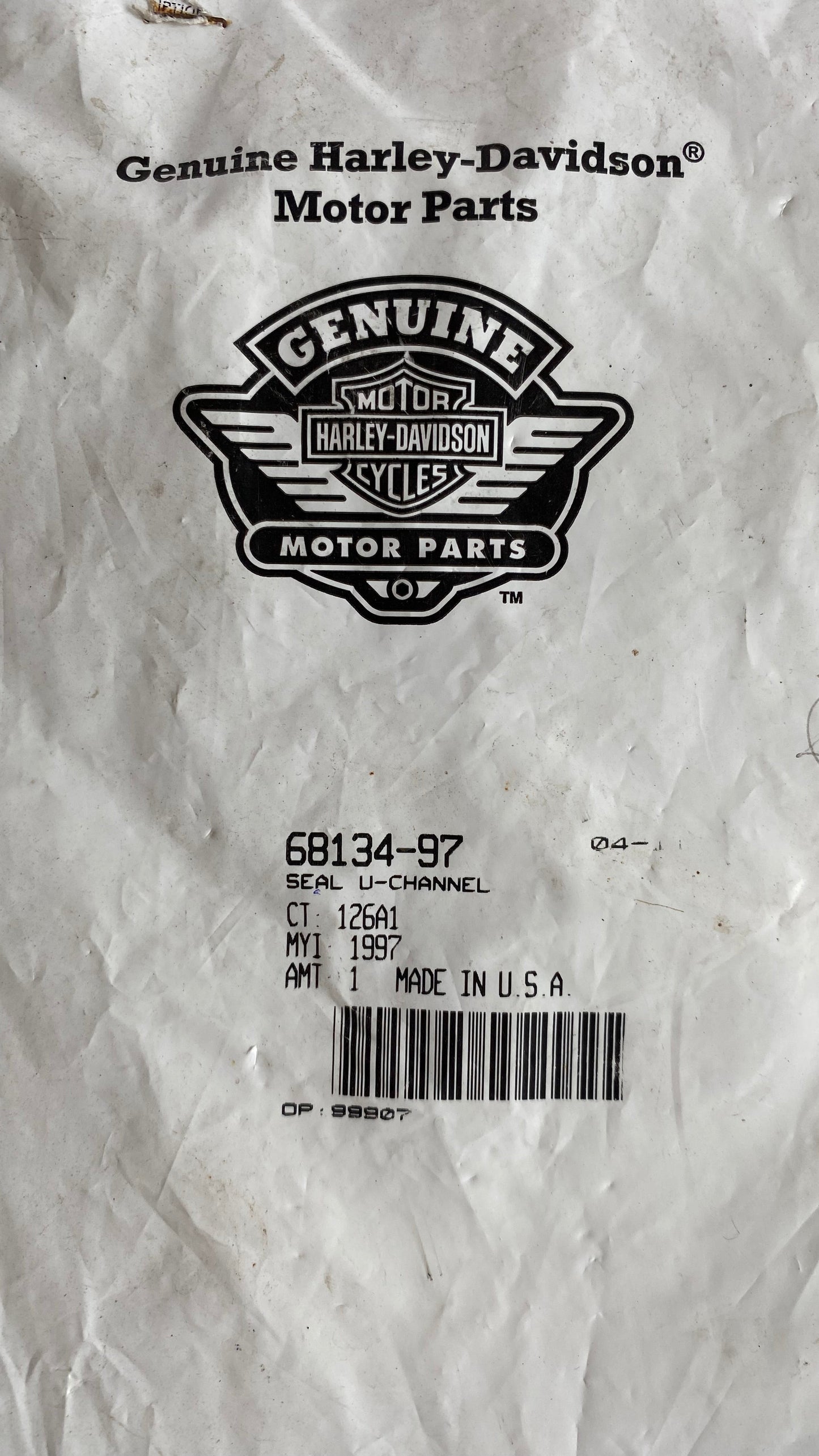 Joint saute vent Harley Davidson REF OEM 68134-97