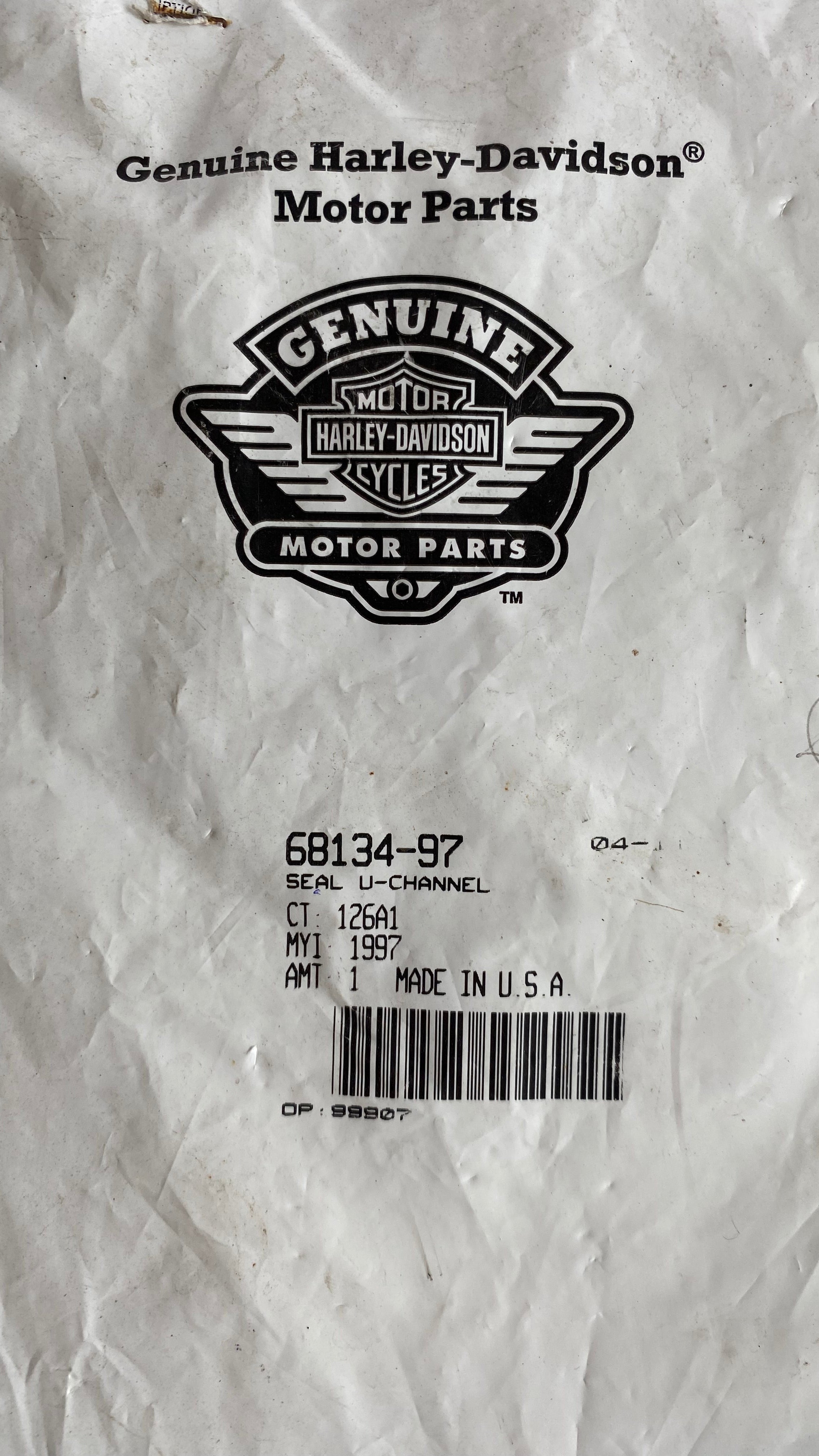 Joint saute vent Harley Davidson REF OEM 68134-97