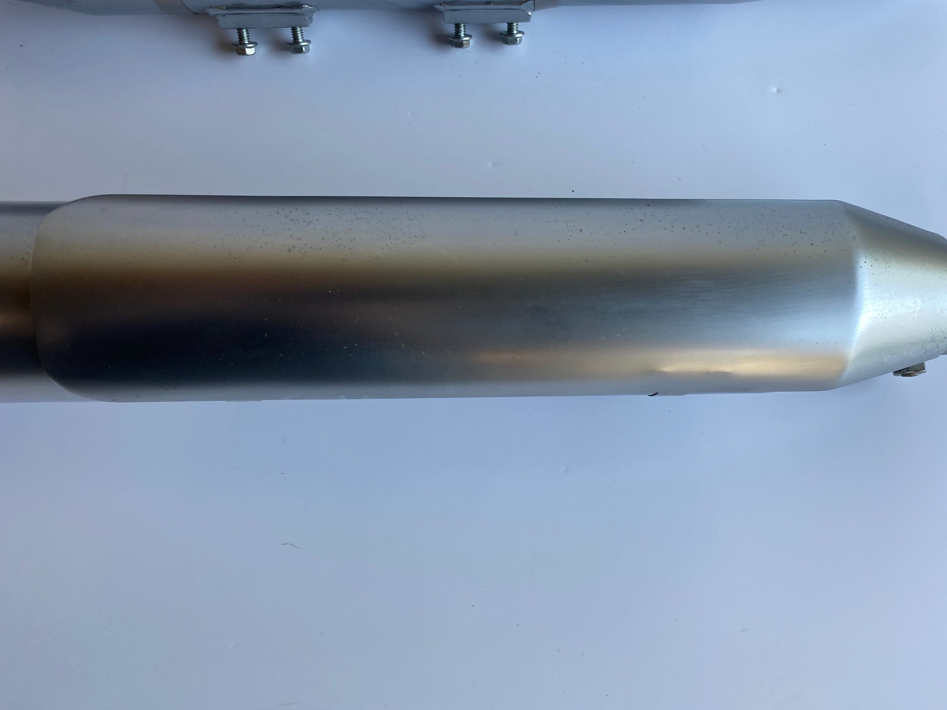 Genuine Softail Fat Boy Harley Davidson Muffler Set REF OEM 65870-10 &amp; 65880-10