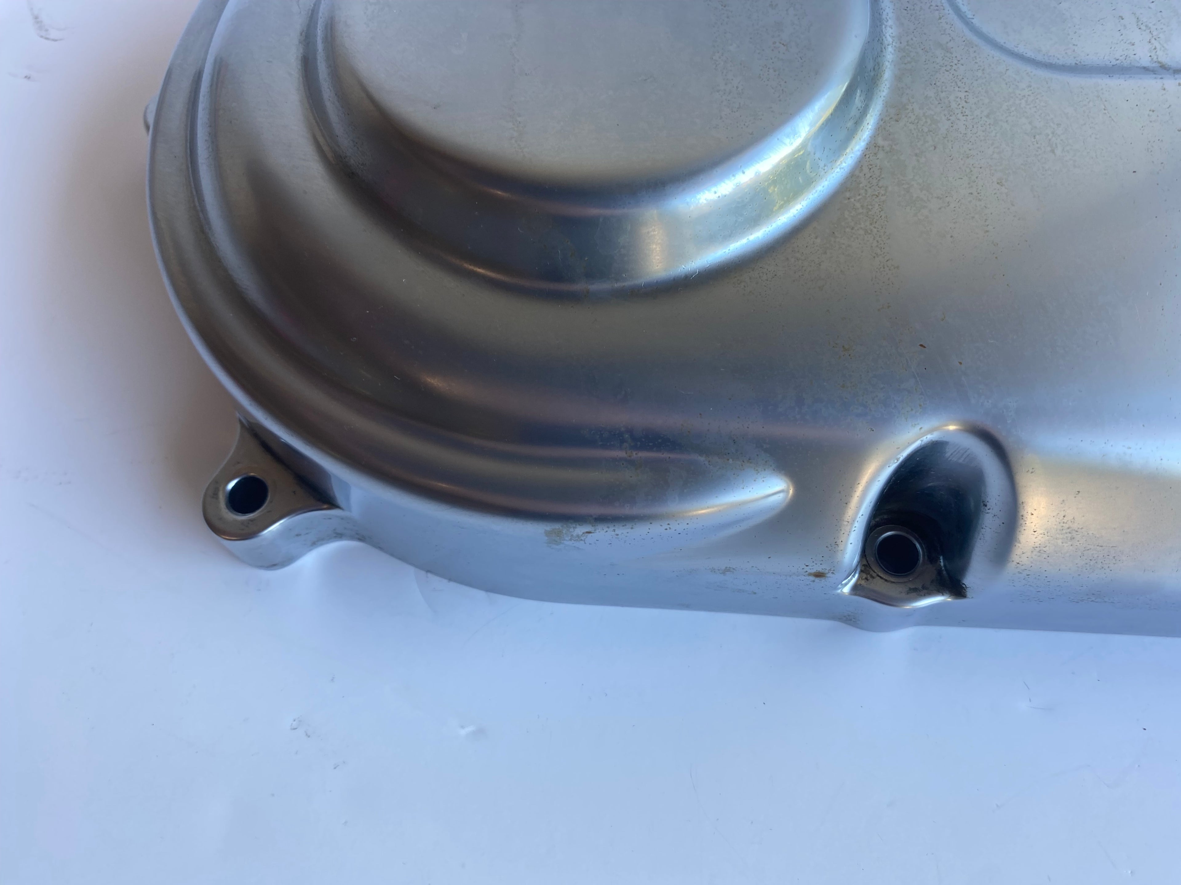 Carter primaire chrome satin Softail Fat Boy Spécial Harley Davidson REF OEM 60882-10A