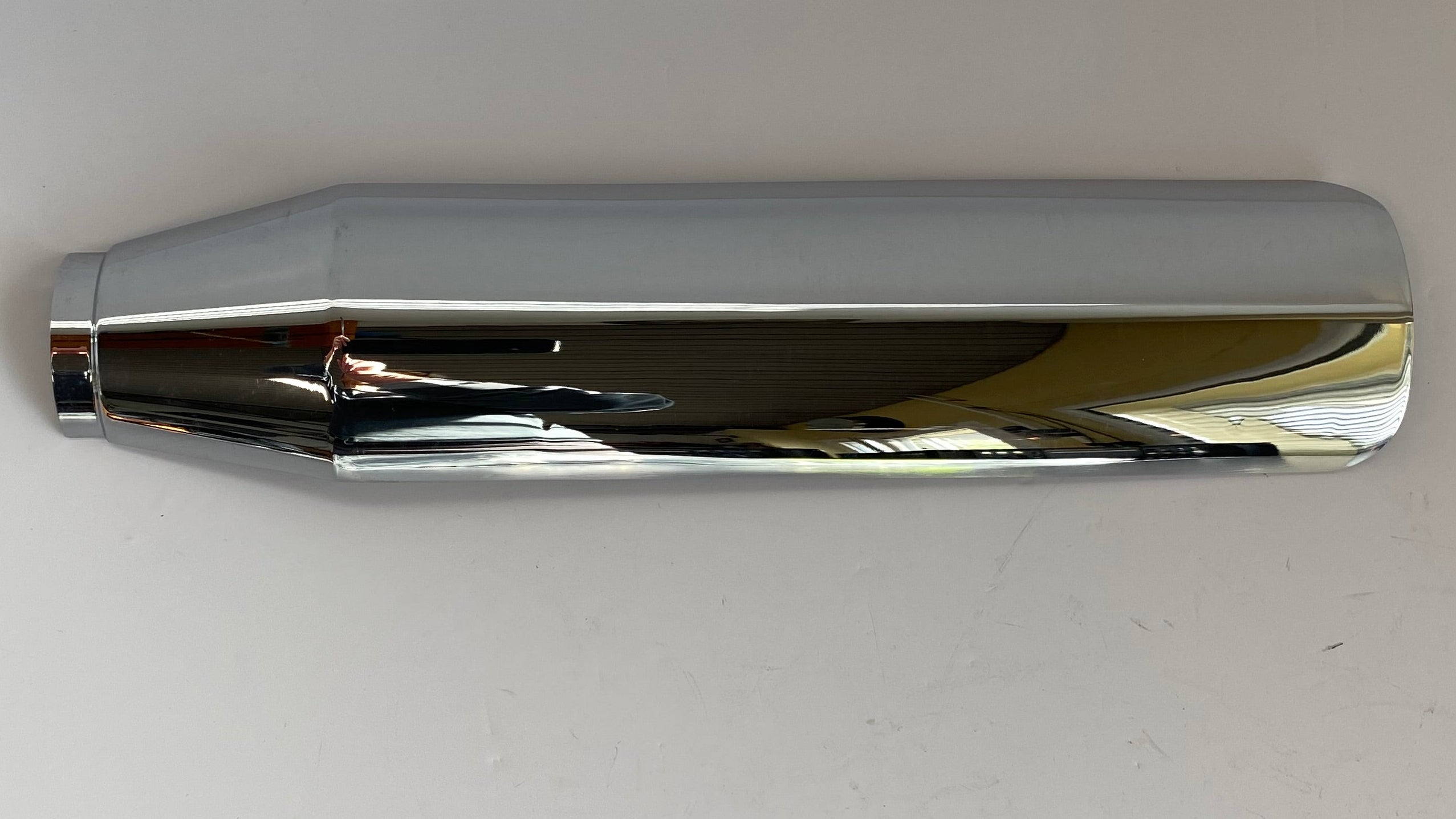 Pare chaleur chromé silencieux échappement Sportster Harley Davidson REF 65400199