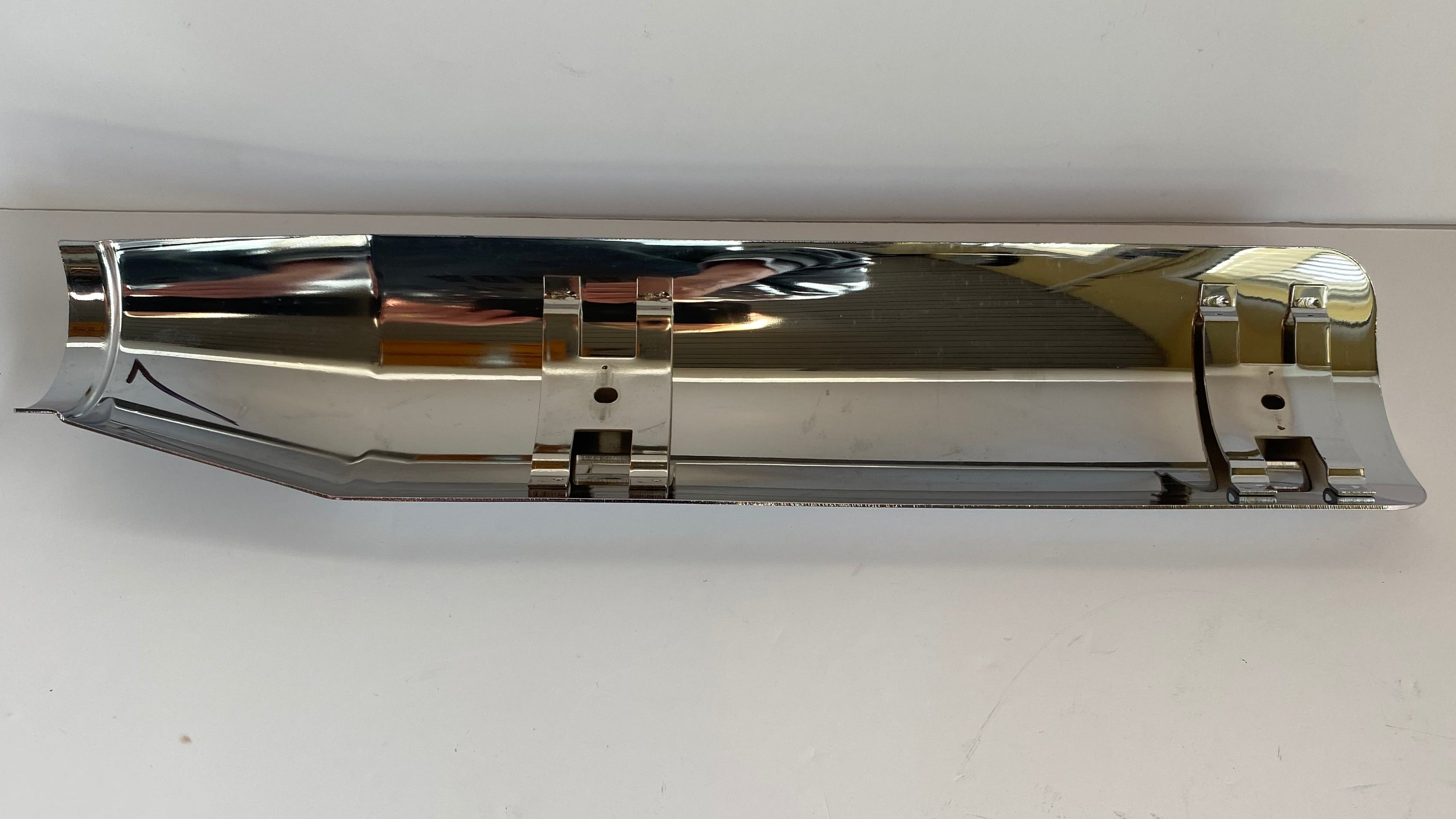 Pare chaleur chromé silencieux échappement Sportster Harley Davidson REF 65400199