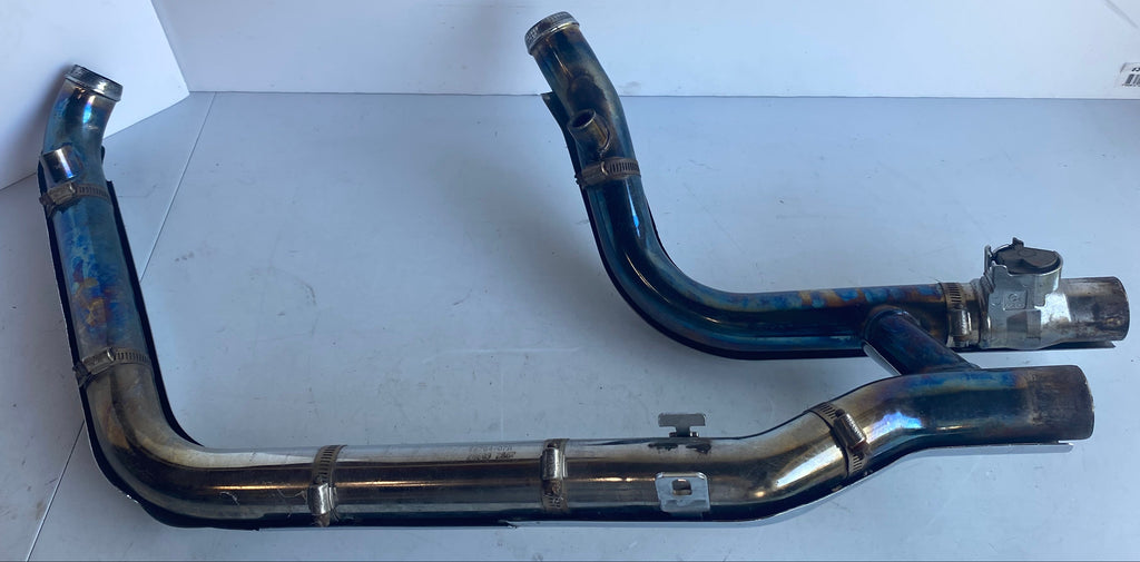 Collecteur d'échappement Softail Fat Boy Harley Davidson REF OEM 66784-07A