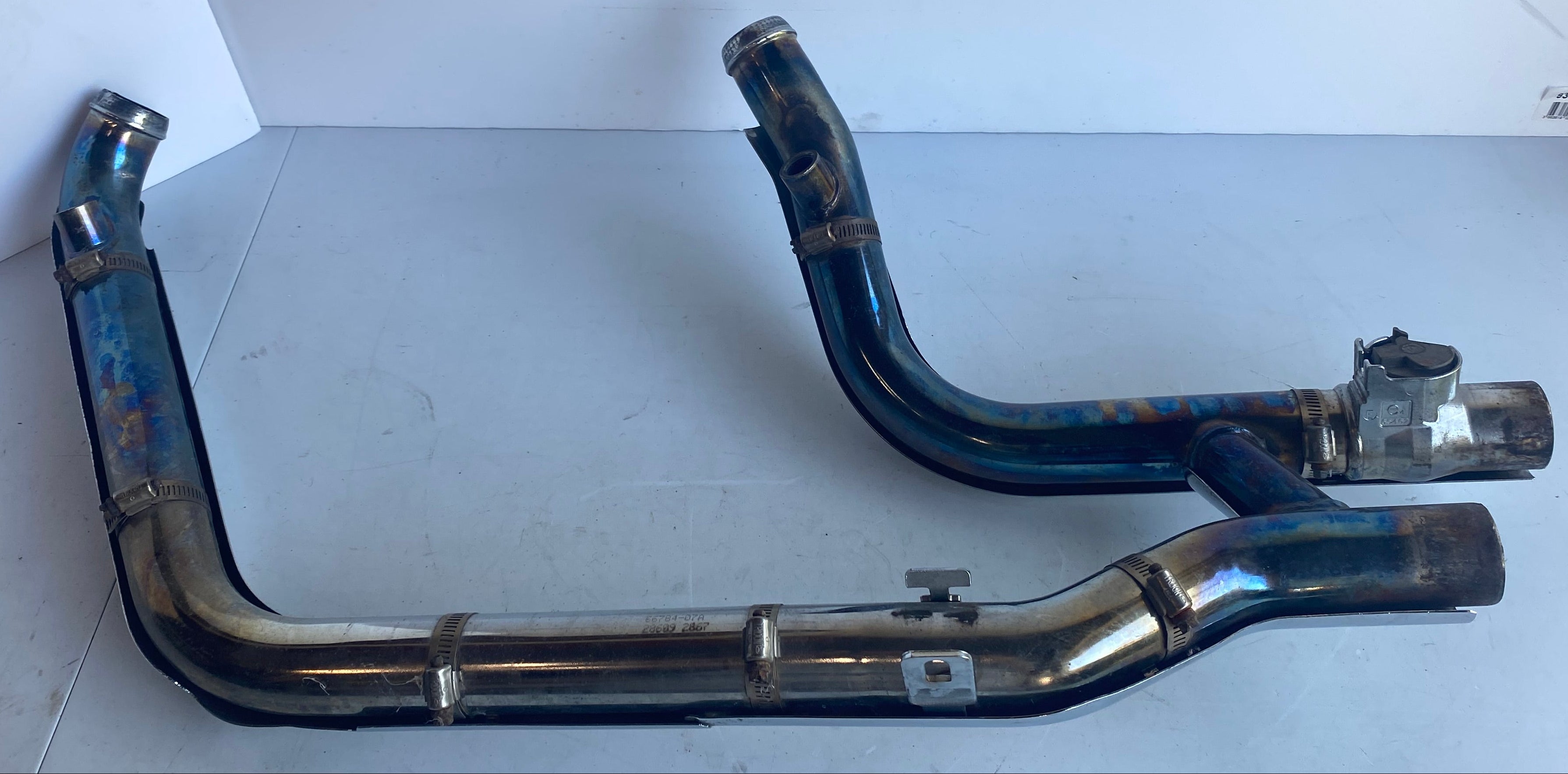 Collecteur d'échappement Softail Fat Boy Harley Davidson REF OEM 66784-07A