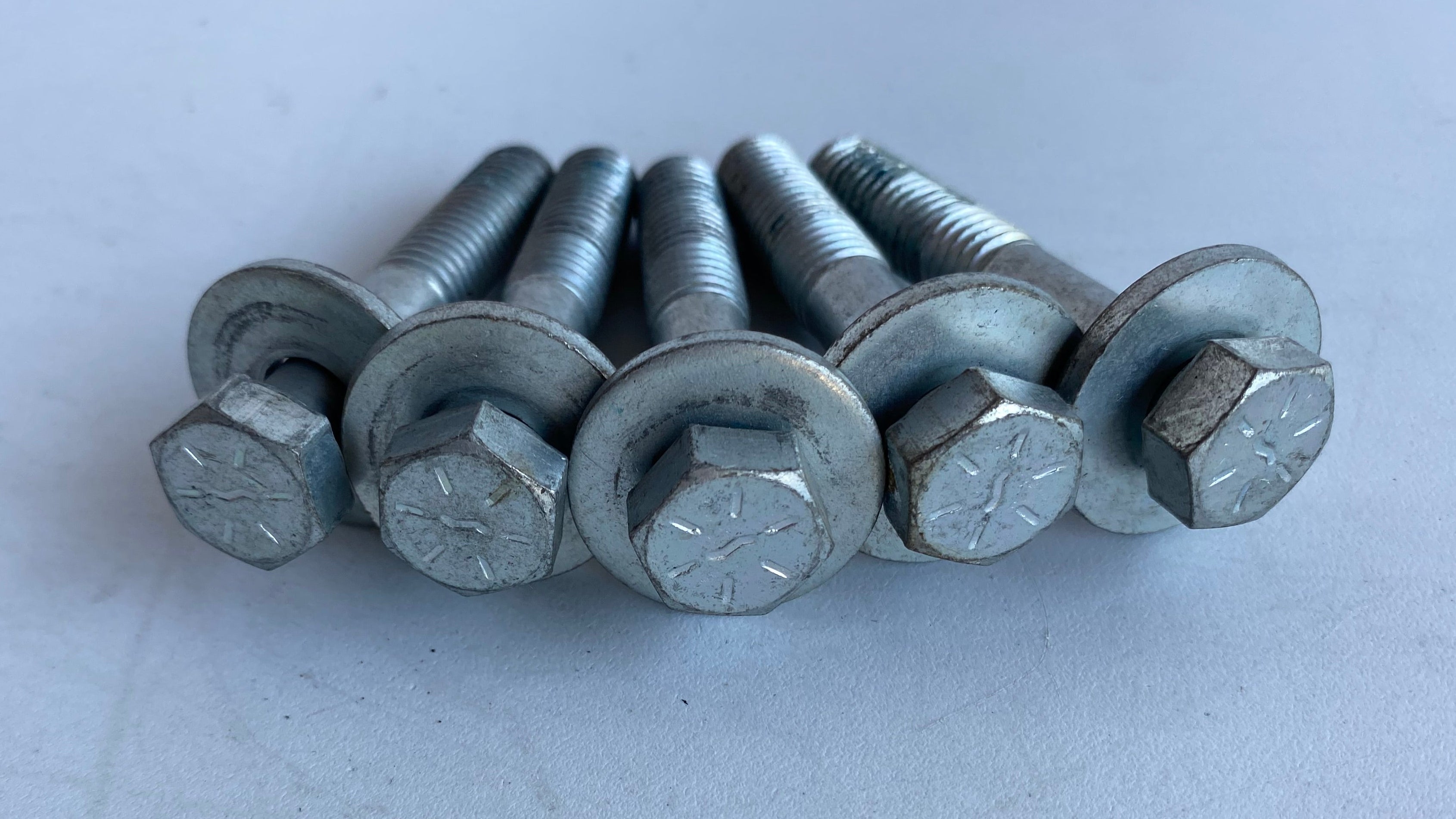 Kit de 5 vis couronne secondaire 7/16-14 x 2-1/2" Harley Davidson