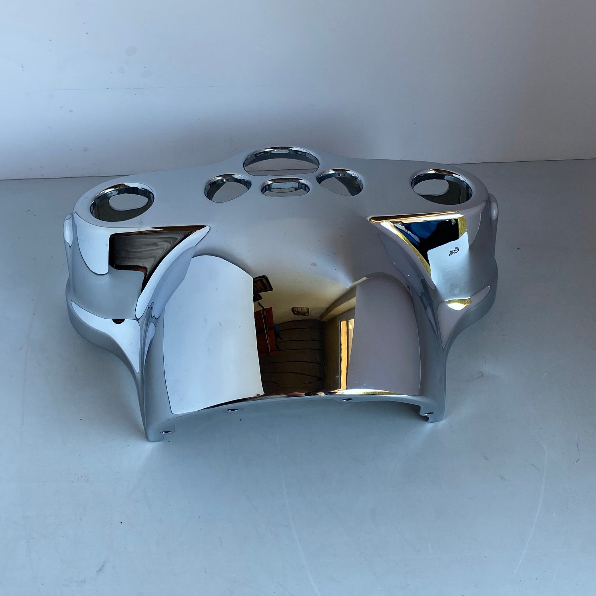 Nacelle chromée supérieur Dyna Switchback Harley Davidson REF OEM 61400078