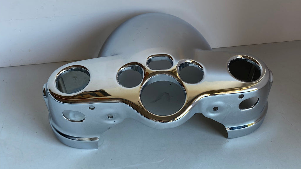 Nacelle chromée supérieur Dyna Switchback Harley Davidson REF OEM 61400078