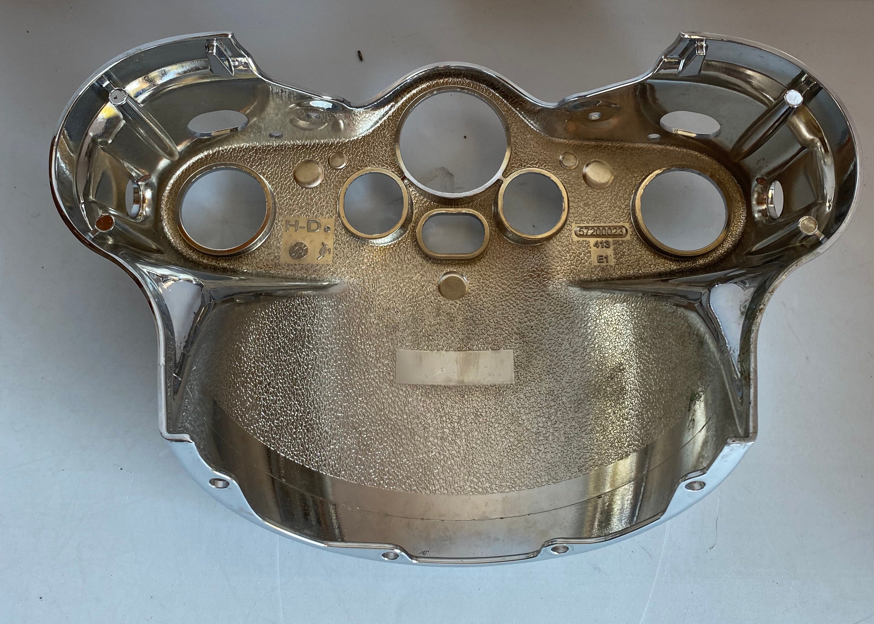 Nacelle chromée supérieur Dyna Switchback Harley Davidson REF OEM 61400078